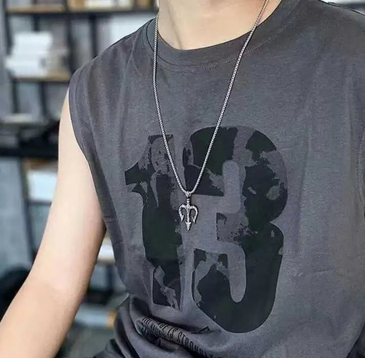 Sea King Trident Cross Border Necklace Pendant