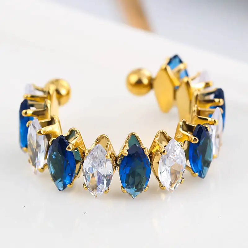 Color Zircon Ins Fashion Ring For Women