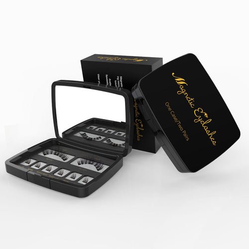 Magnetic Eyelashes Natural Look; Reusable Magnetic Lashes Eyelash Extension Kit