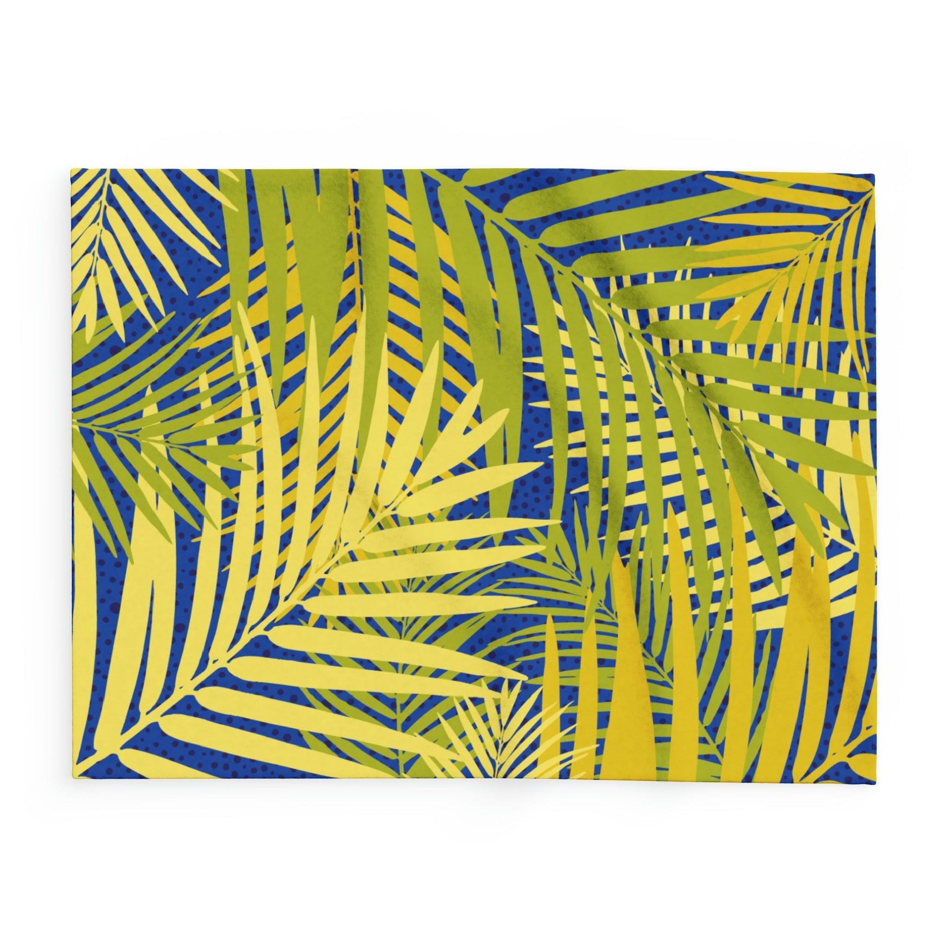 Tropical Arctic Fleece Blanket - Lizard Vigilante