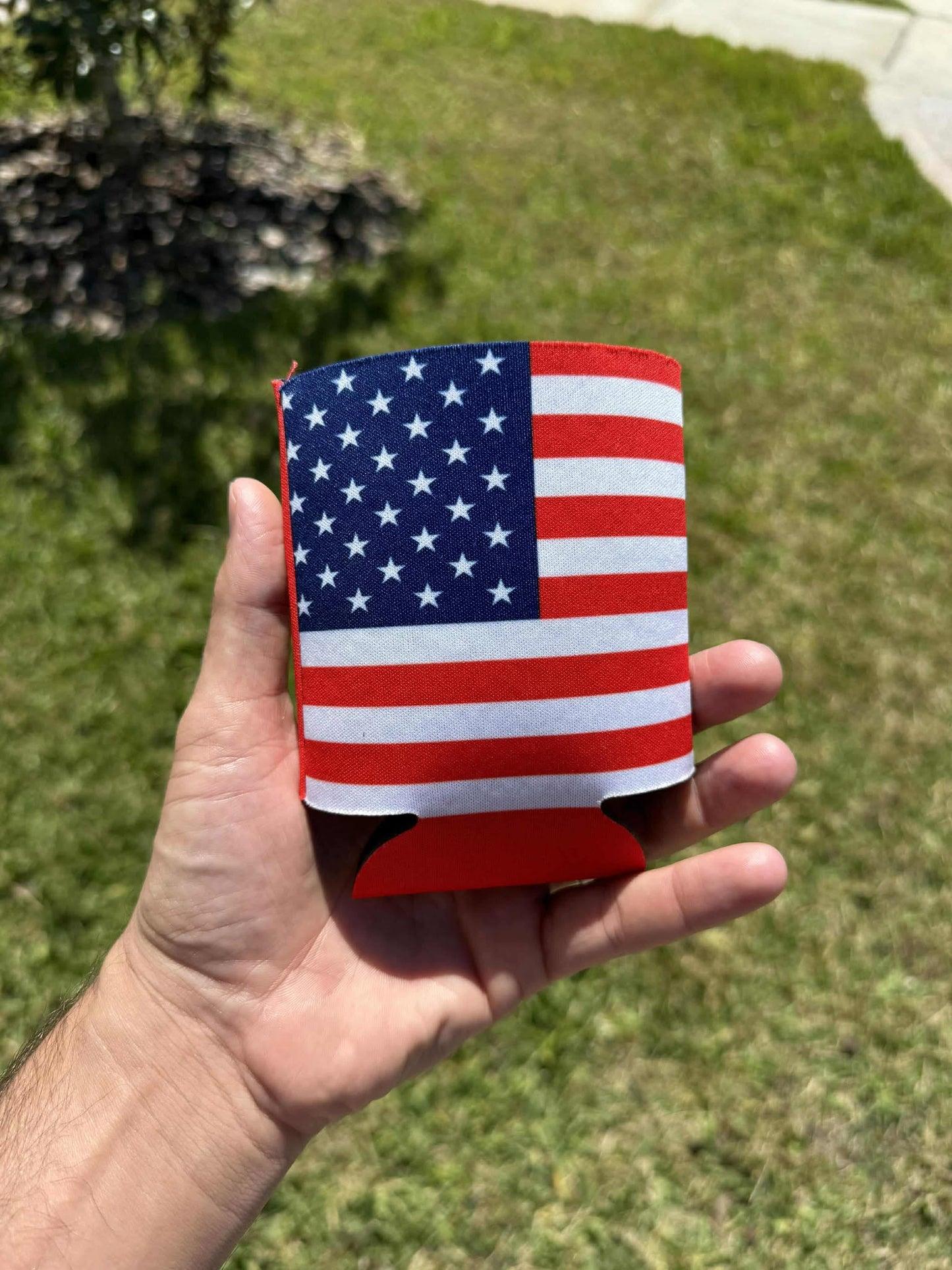 Middle Fingers 12oz Koozie Americana