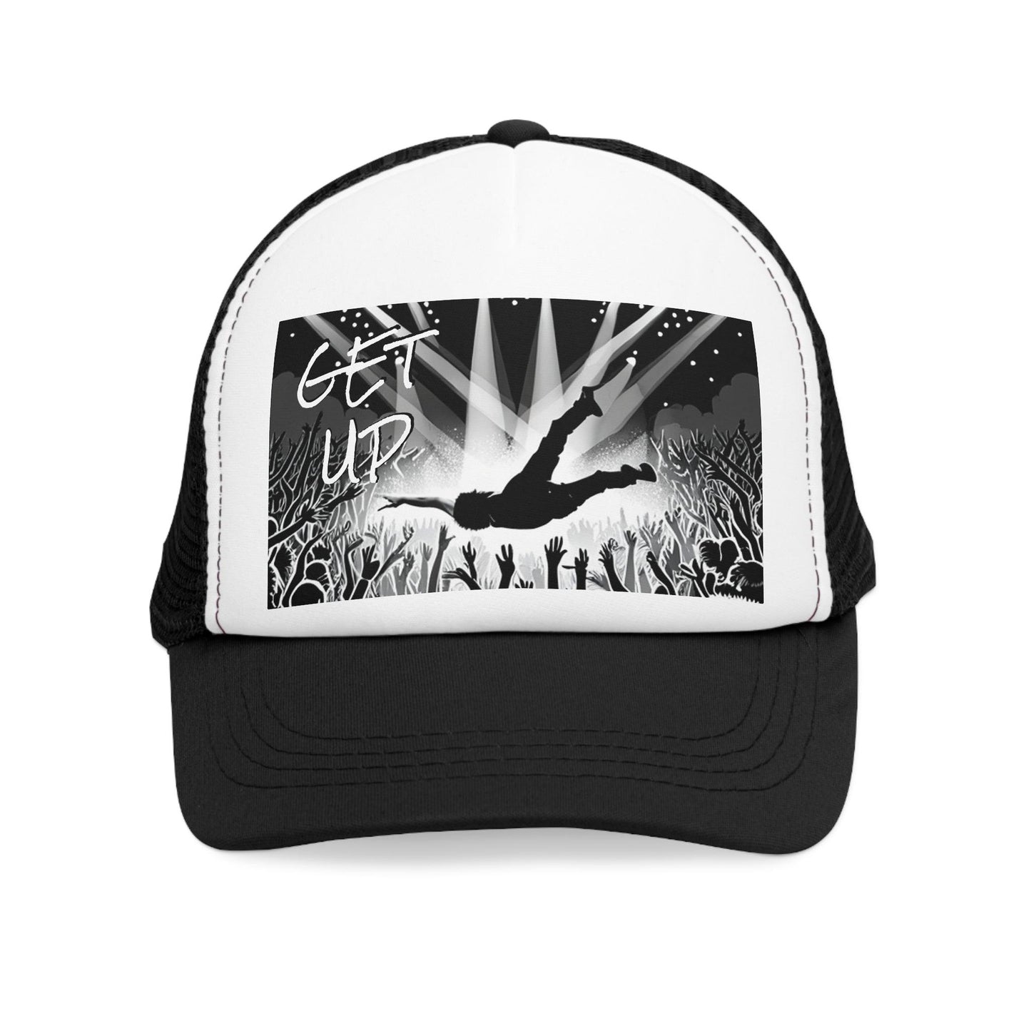 GET UP Crowd Surfing Metal Concert Mesh Cap - Lizard Vigilante