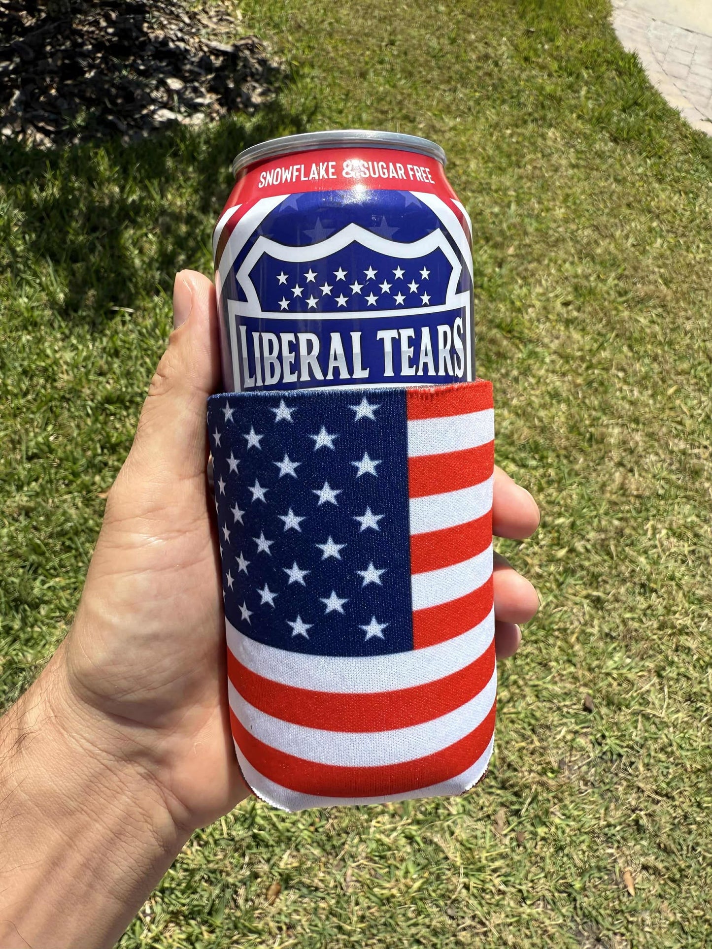 Middle Fingers 12oz Koozie Americana