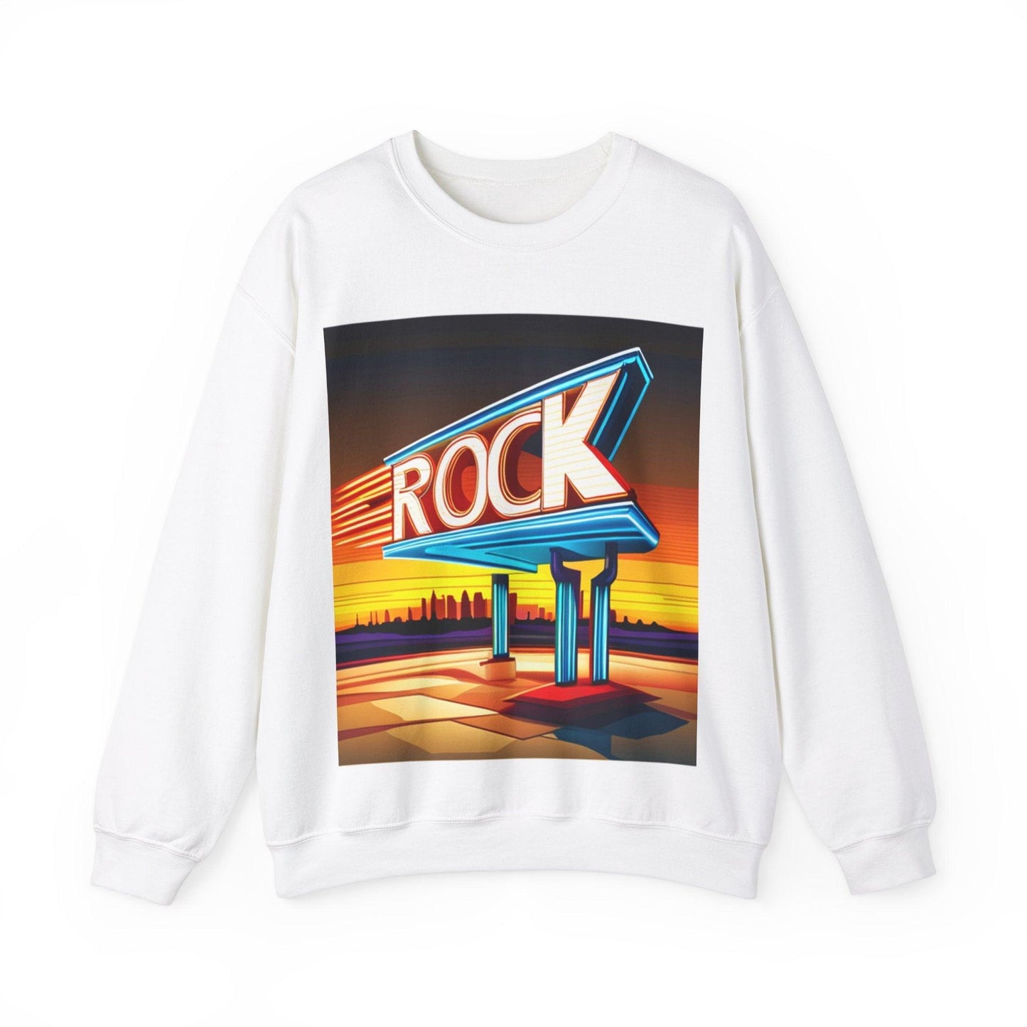 ROCK Roadsign Unisex Heavy Blend™ Crewneck Sweatshirt - Lizard Vigilante