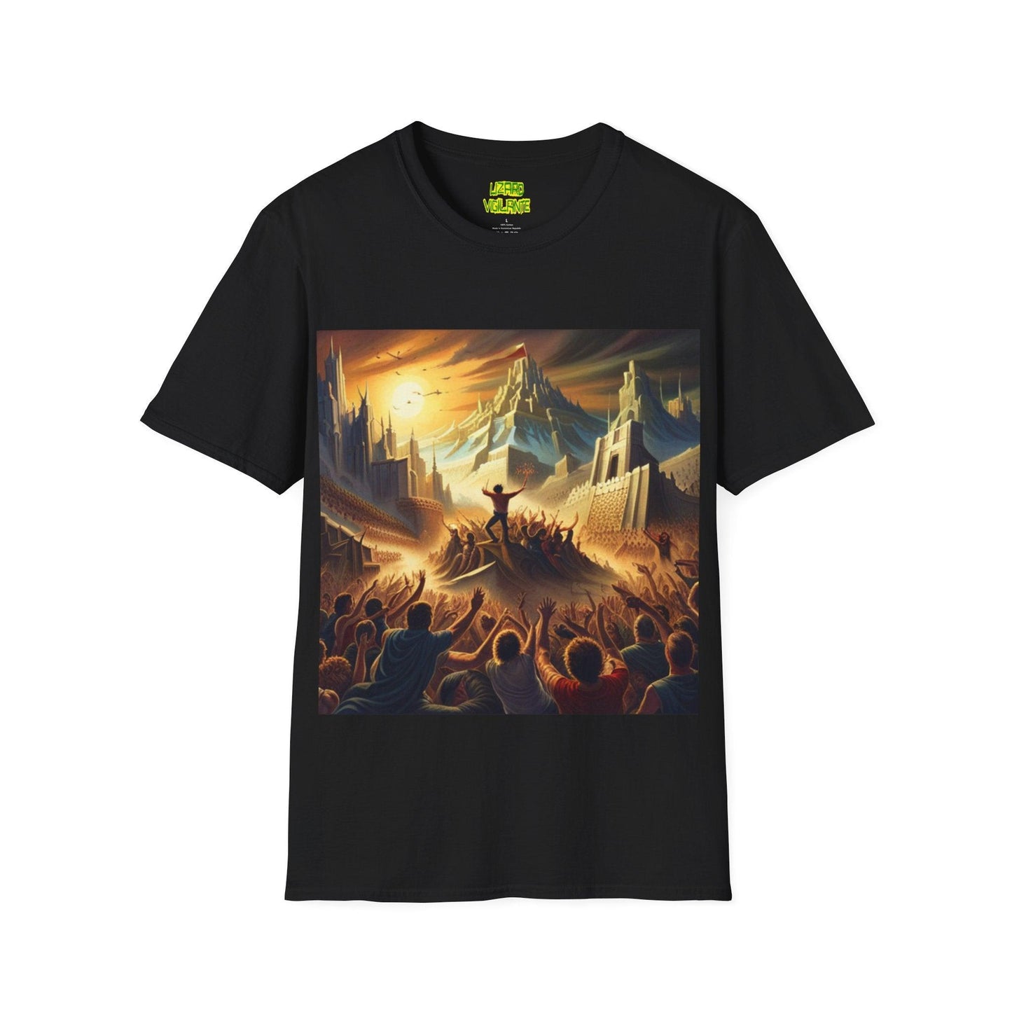 Concert Fantasy Unisex Softstyle T-Shirt - Lizard Vigilante