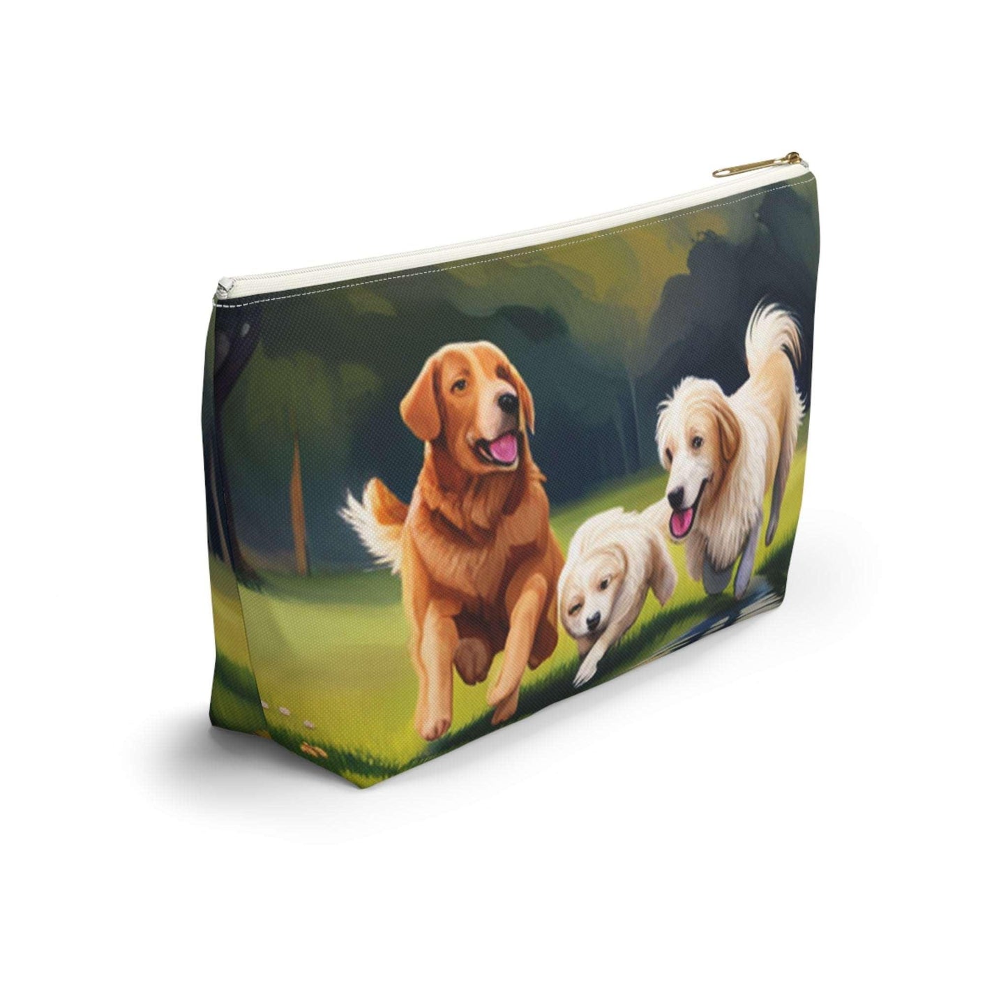 3 Dawg Doggies Accessory Pouch w T-bottom - Premium Bags from Printify - Just $19.18! Shop now at Lizard Vigilante