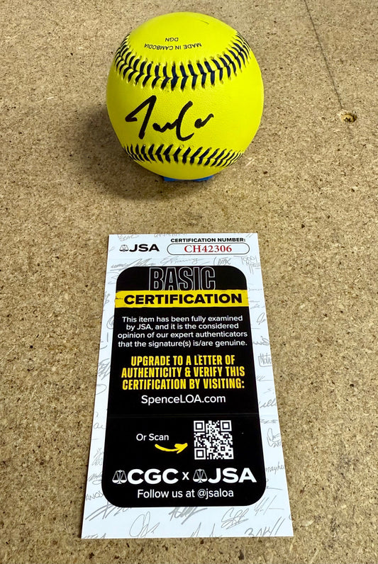 Savannah Bananas Owner & Founder Jesse Cole Signed Official Yellow Banana Ball