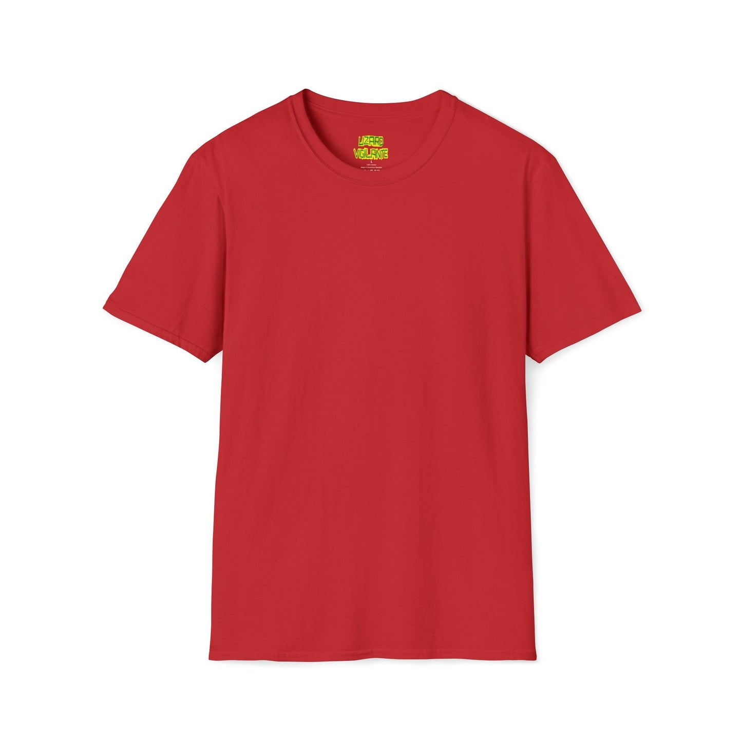 Comfortable Unisex Softstyle T-Shirt - Red - Premium T-Shirt from Printify - Just $23.99! Shop now at Lizard Vigilante