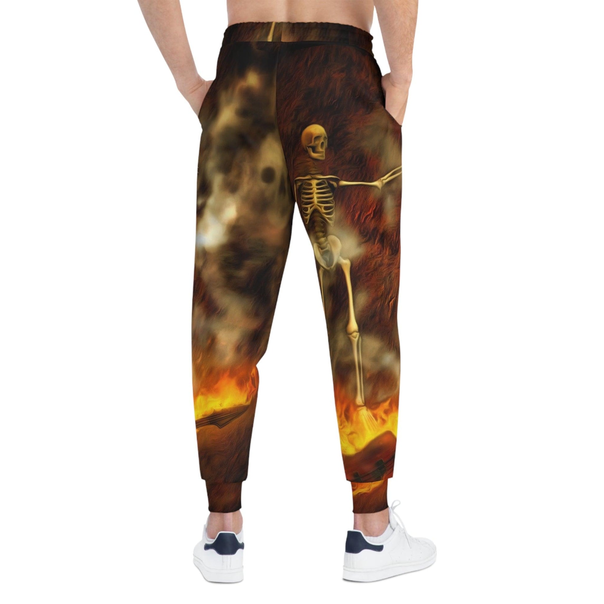 Helleton Athletic Joggers - Premium All Over Prints from Printify - Just $92.31! Shop now at Lizard Vigilante