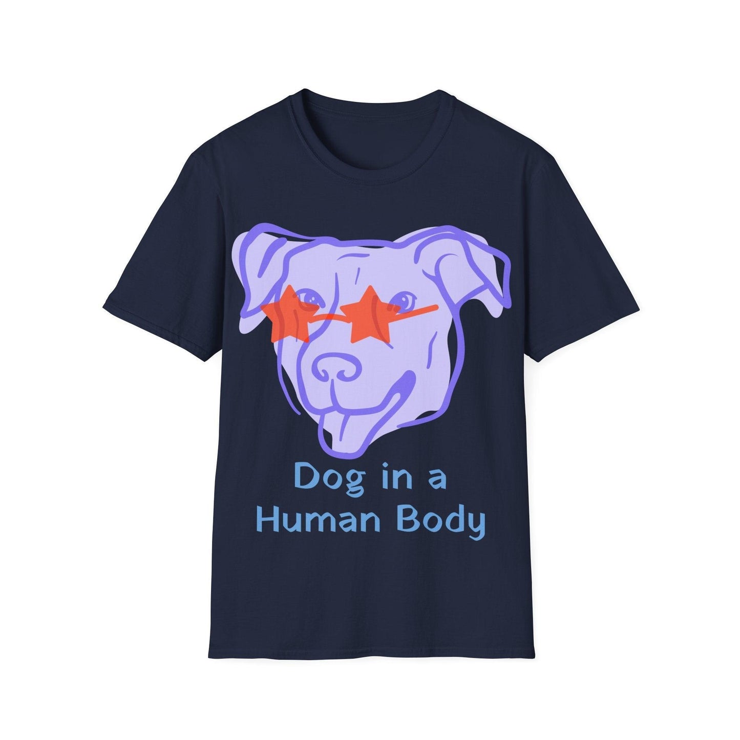 Dog in a Human Body Unisex Softstyle T-Shirt - Lizard Vigilante