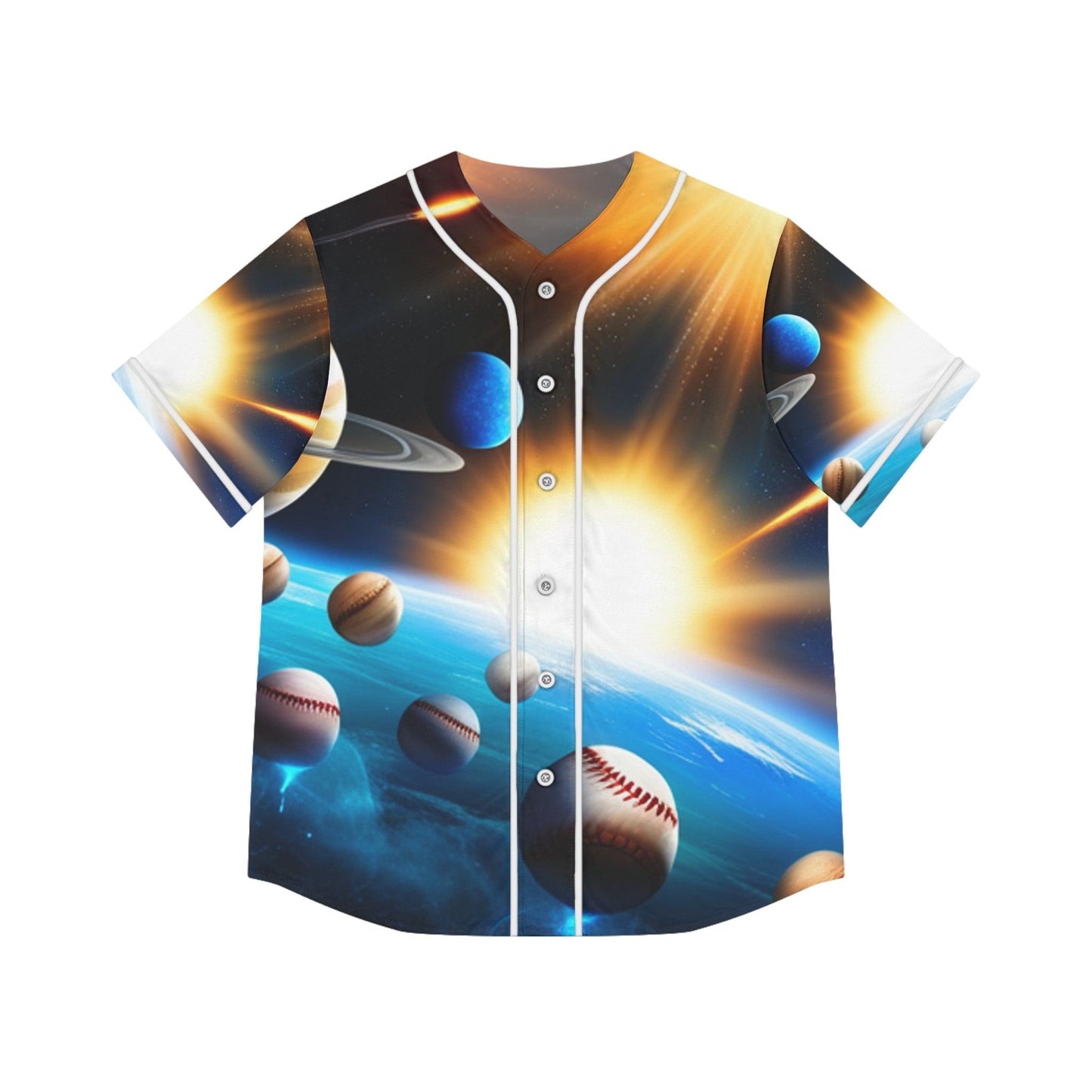 Women's Baseball Jersey (AOP) - Lizard Vigilante