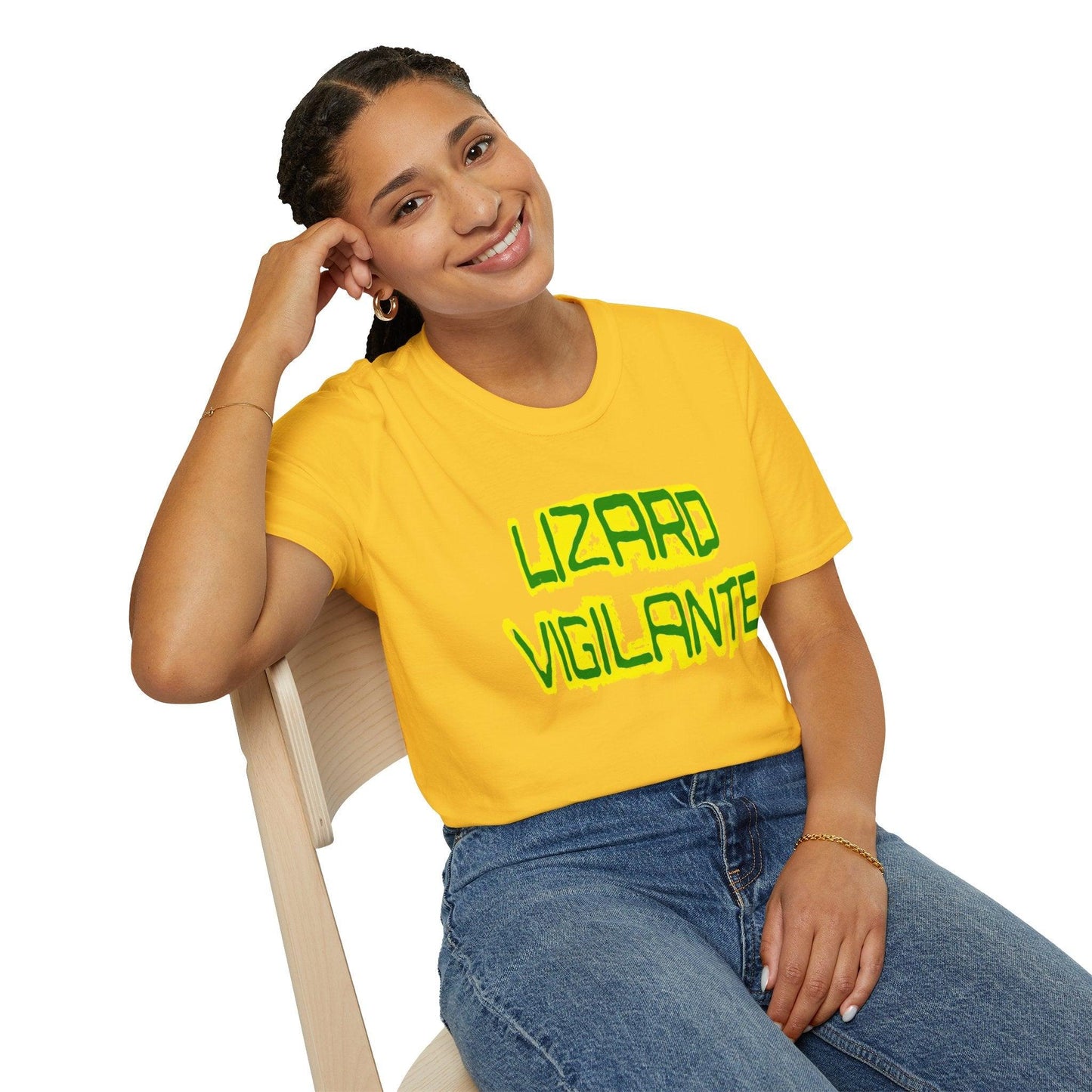 LIZARD VIGILANTE Unisex Softstyle T-Shirt - Lizard Vigilante