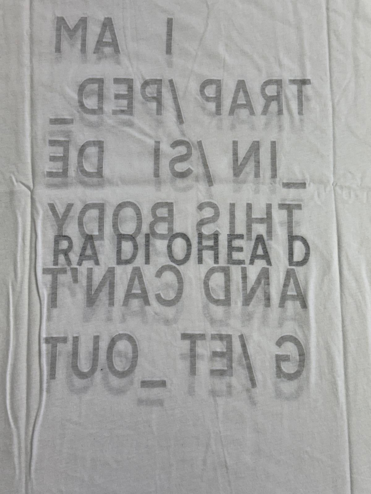Radiohead Trapped T-shirt - In Rainbows Bodysnatchers Tee