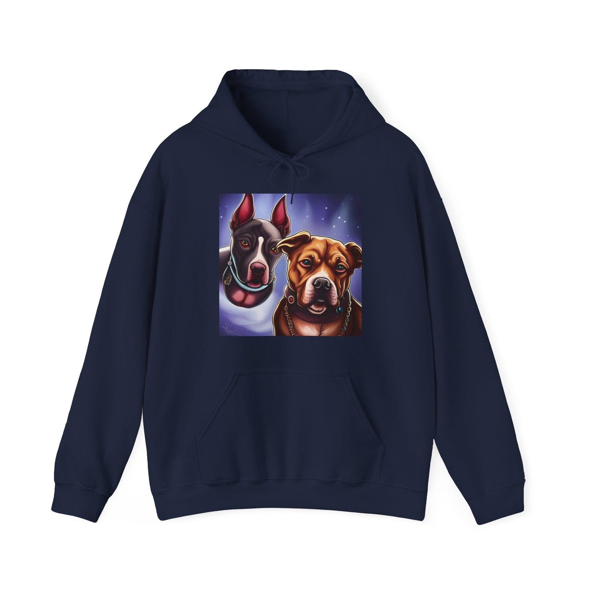 Astrology Dogs Unisex Heavy Blend™ Hooded Sweatshirt - Lizard Vigilante