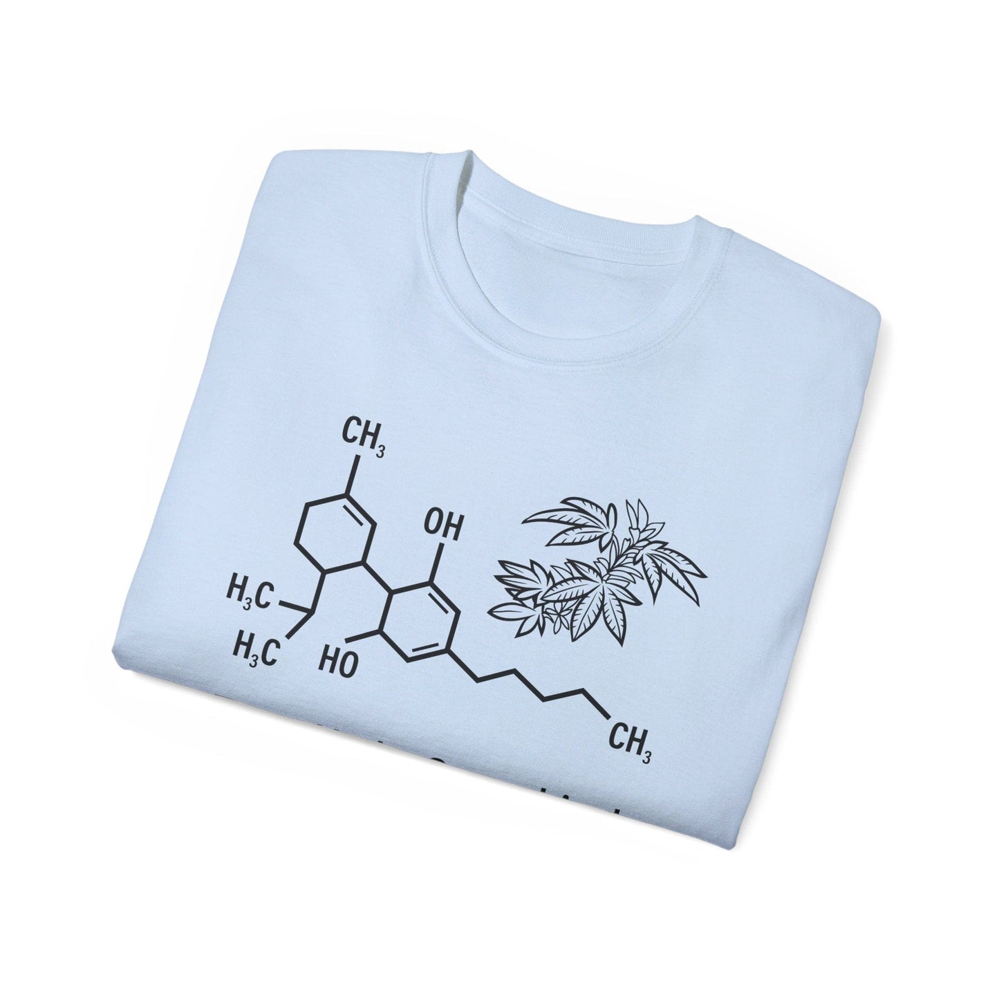 Tetrahydrocannabinol (THC) Molecule Weed Shirt