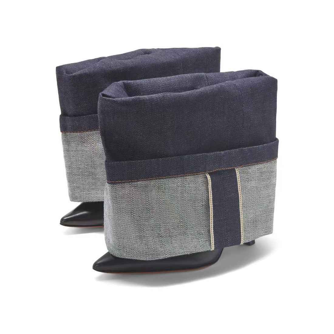 Women's Demin Pointer Toe : High Heel