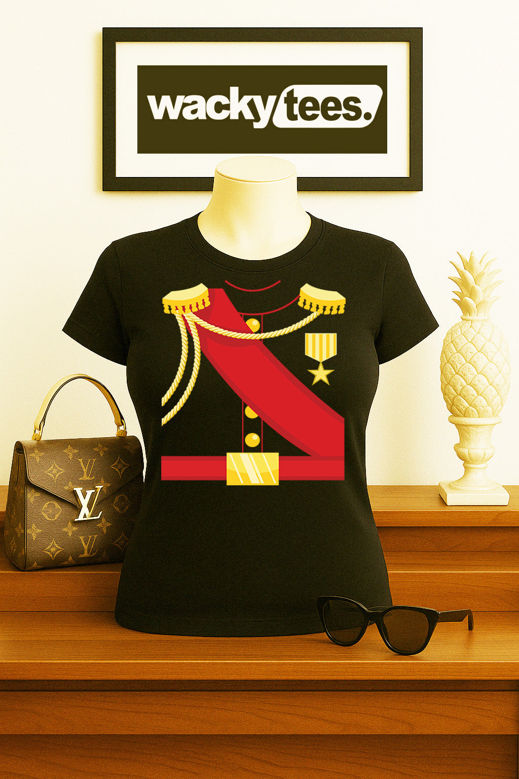 Prince Charming Halloween Costume Outline Graphic Tee Shirt