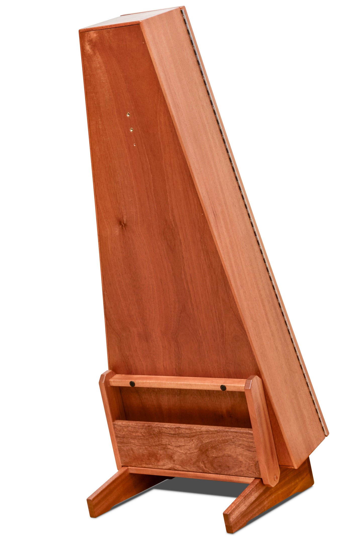 ClimaStand Triangle Humidor with Base - African Mahogany