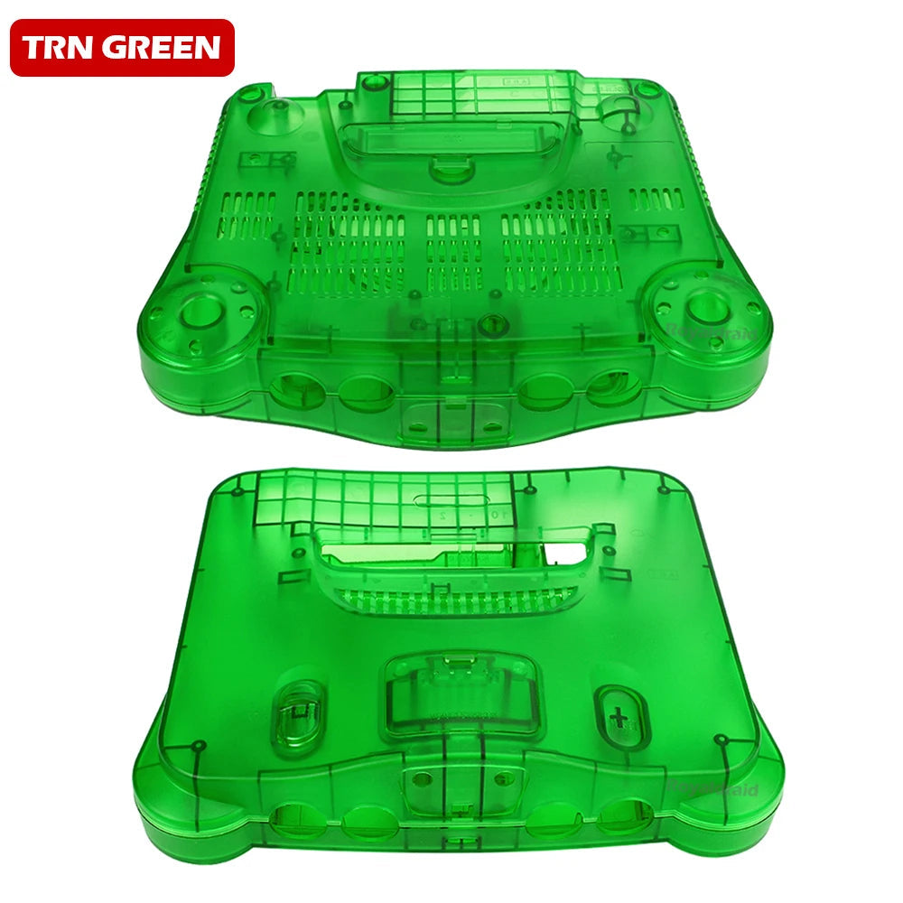 N64 Full Replacement Console Shell Housing Light Green Nintendo 64