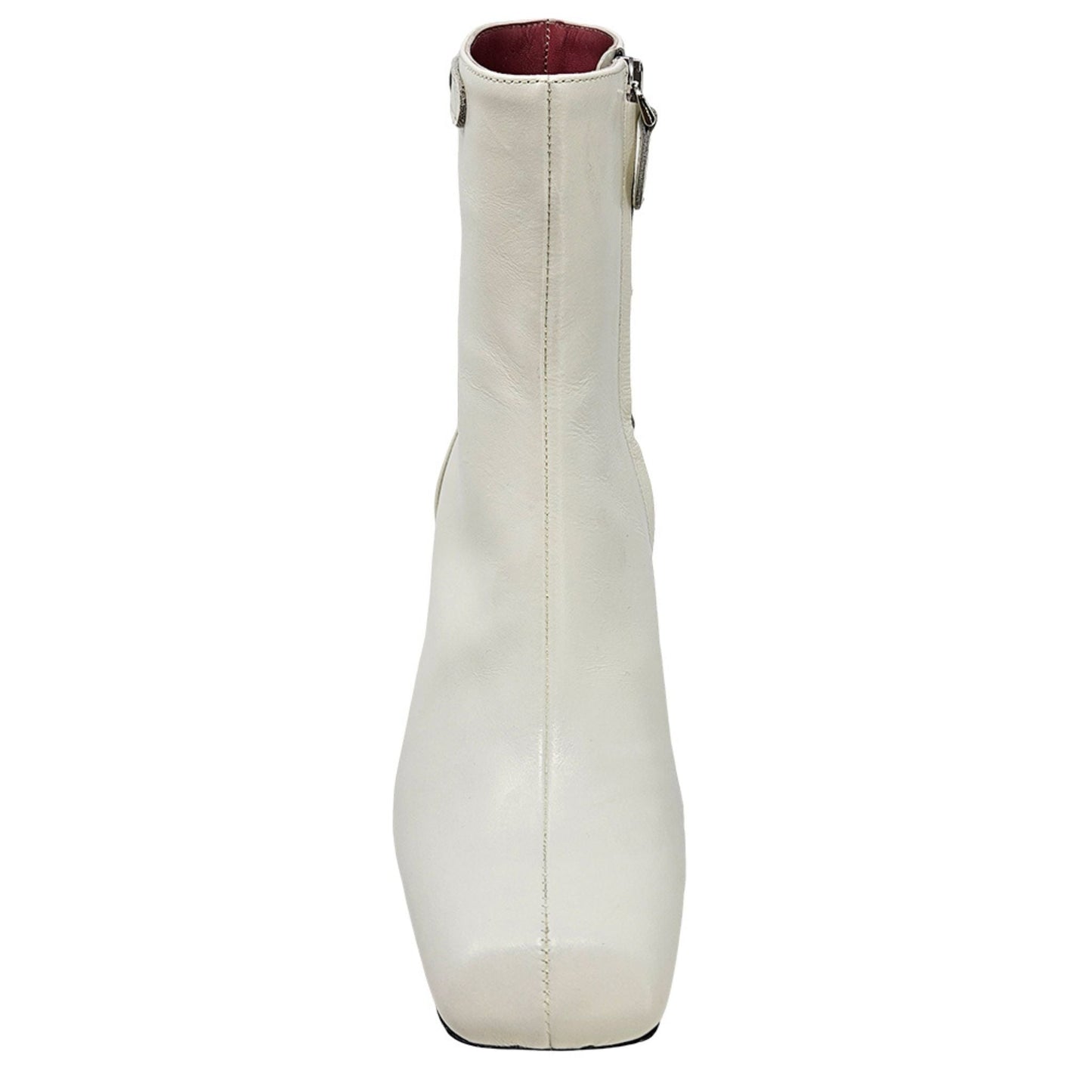 The Keli Off White Ankle Boot