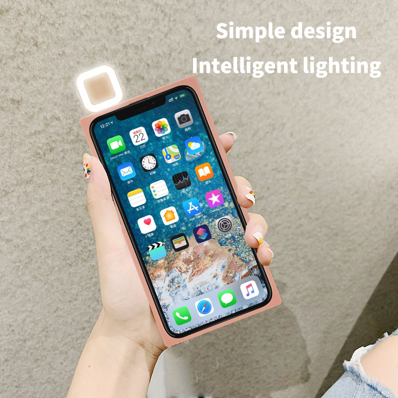 Ring Selfie Flip Light iPhone Case - 3 Colors