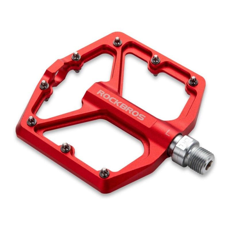 ROCKBROS Bike Pedals Lightweight Aluminum Platform 9/16'' Sealed Bearing