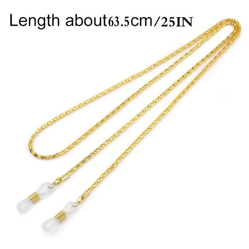 Same Metal Diamond Chain Glasses Lanyard Hanging Chain