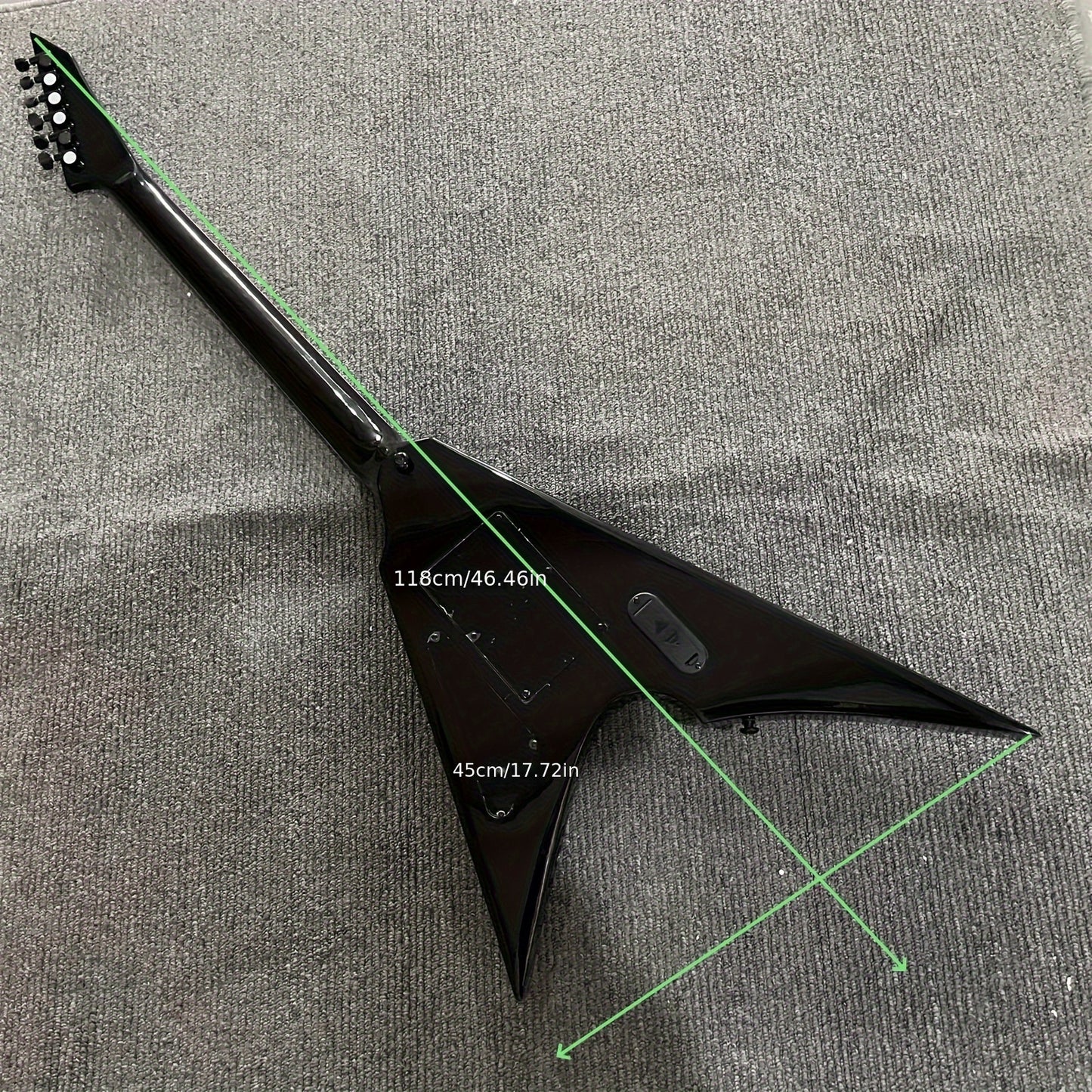 V-Shaped Electric Guitar | High-Performance Instrument - Premium guitar from Lizard Vigilante - Just $549.99! Shop now at Lizard Vigilante