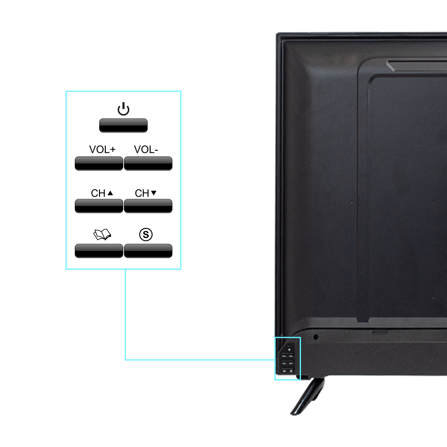 Sceptre 43" LED Television – 1080P FHD Slim Bezel Display with Dual 10W Speakers - Premium television from Lizard Vigilante - Just $199.99! Shop now at Lizard Vigilante