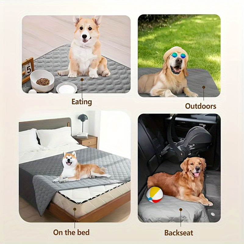 1pc Waterproof Pet Bed Cover, Waterproof Dog Bed Mattress, Urine Proof And Dog And Cat Sleeping Blanket Sofa Pad, Machine Washable
