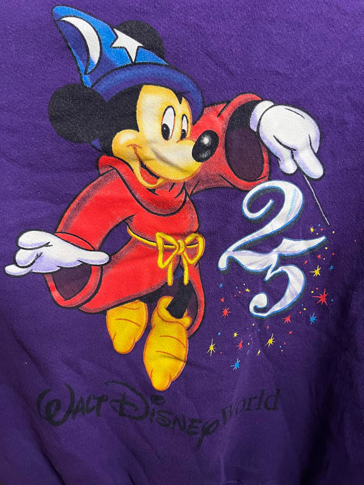 VTG Disney Fantasia Mickey Mouse Crew Neck 25th Anniversary
