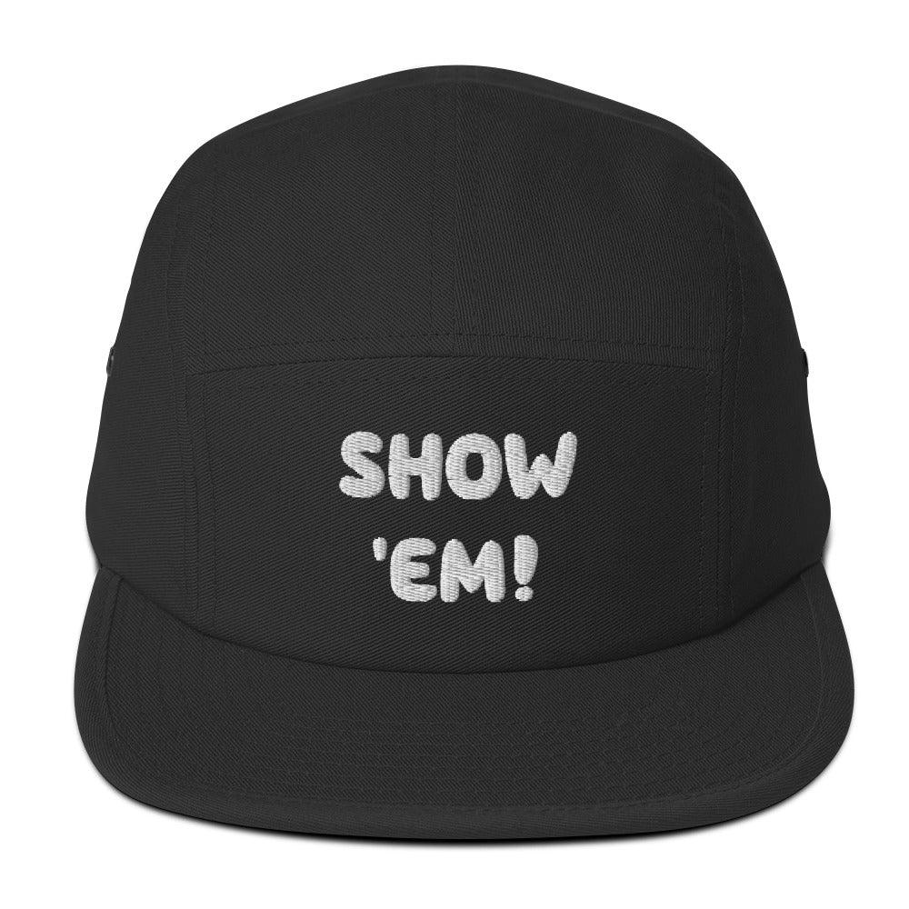 SHOW 'EM! Five Panel Cap - Lizard Vigilante