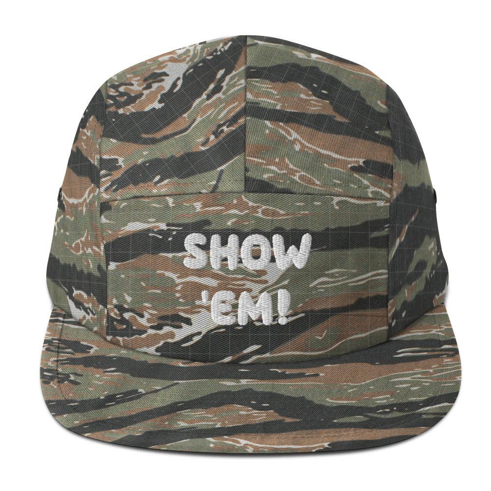 SHOW 'EM! Five Panel Cap - Lizard Vigilante