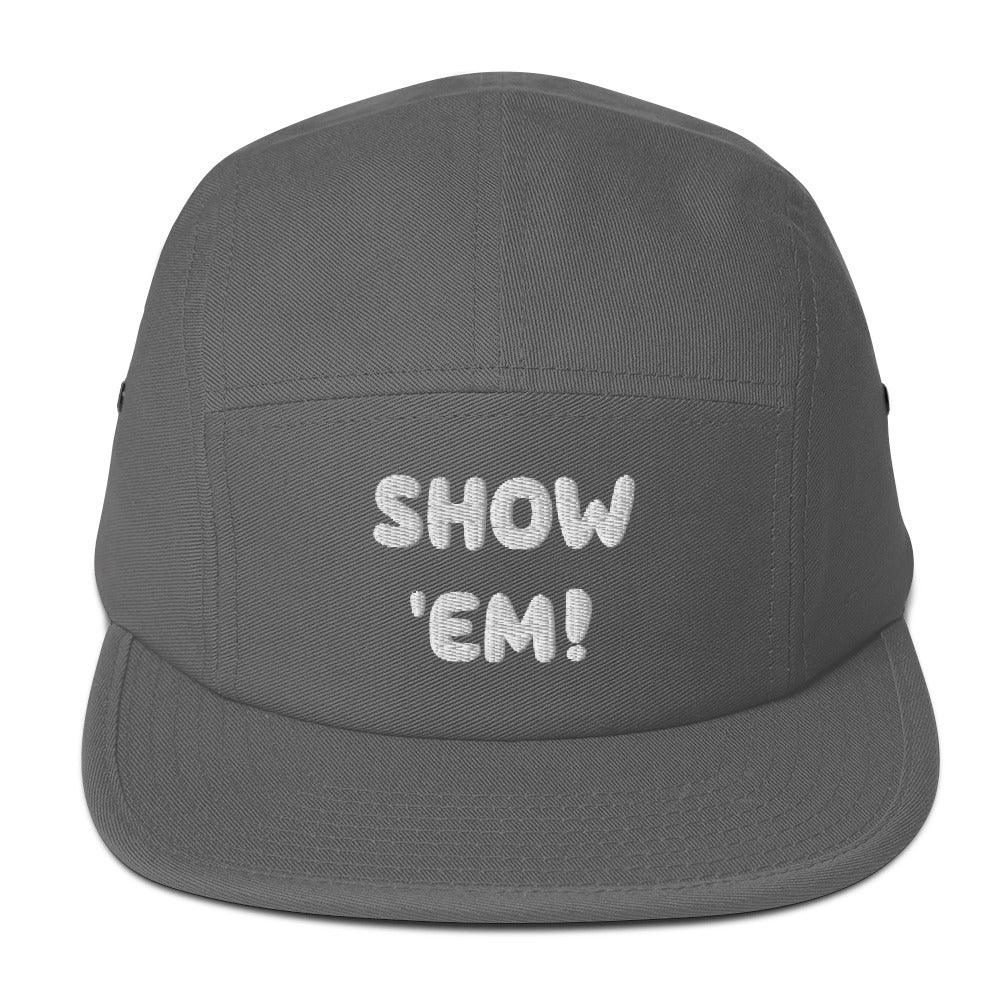 SHOW 'EM! Five Panel Cap - Lizard Vigilante