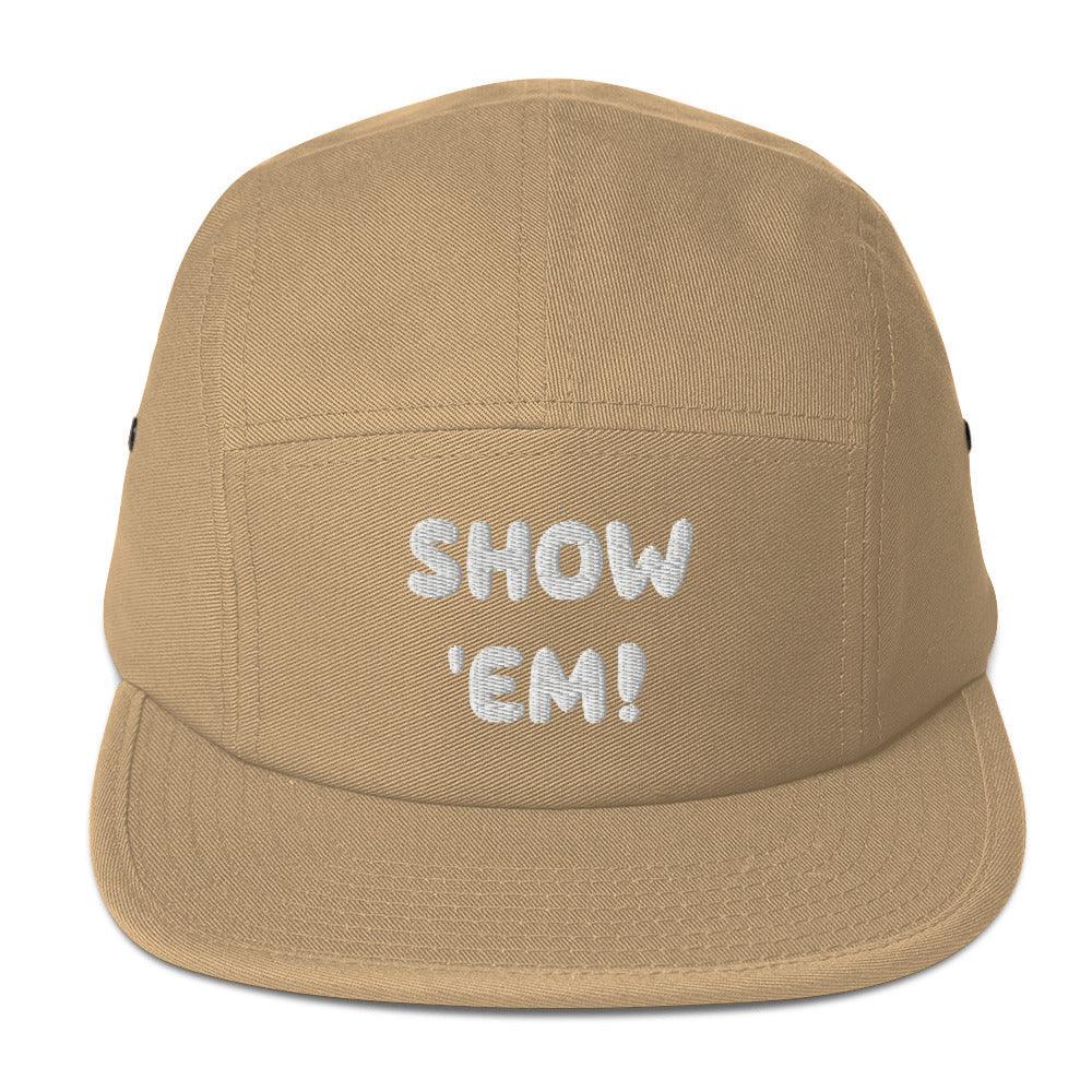 SHOW 'EM! Five Panel Cap - Lizard Vigilante