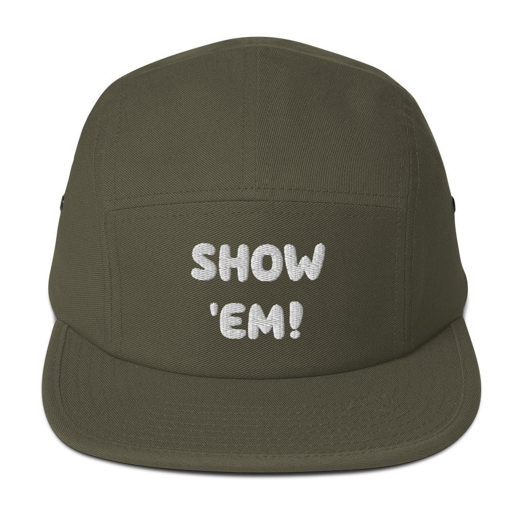 SHOW 'EM! Five Panel Cap - Lizard Vigilante