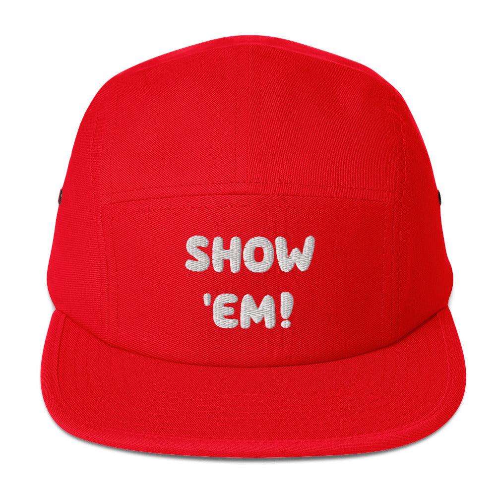 SHOW 'EM! Five Panel Cap - Lizard Vigilante