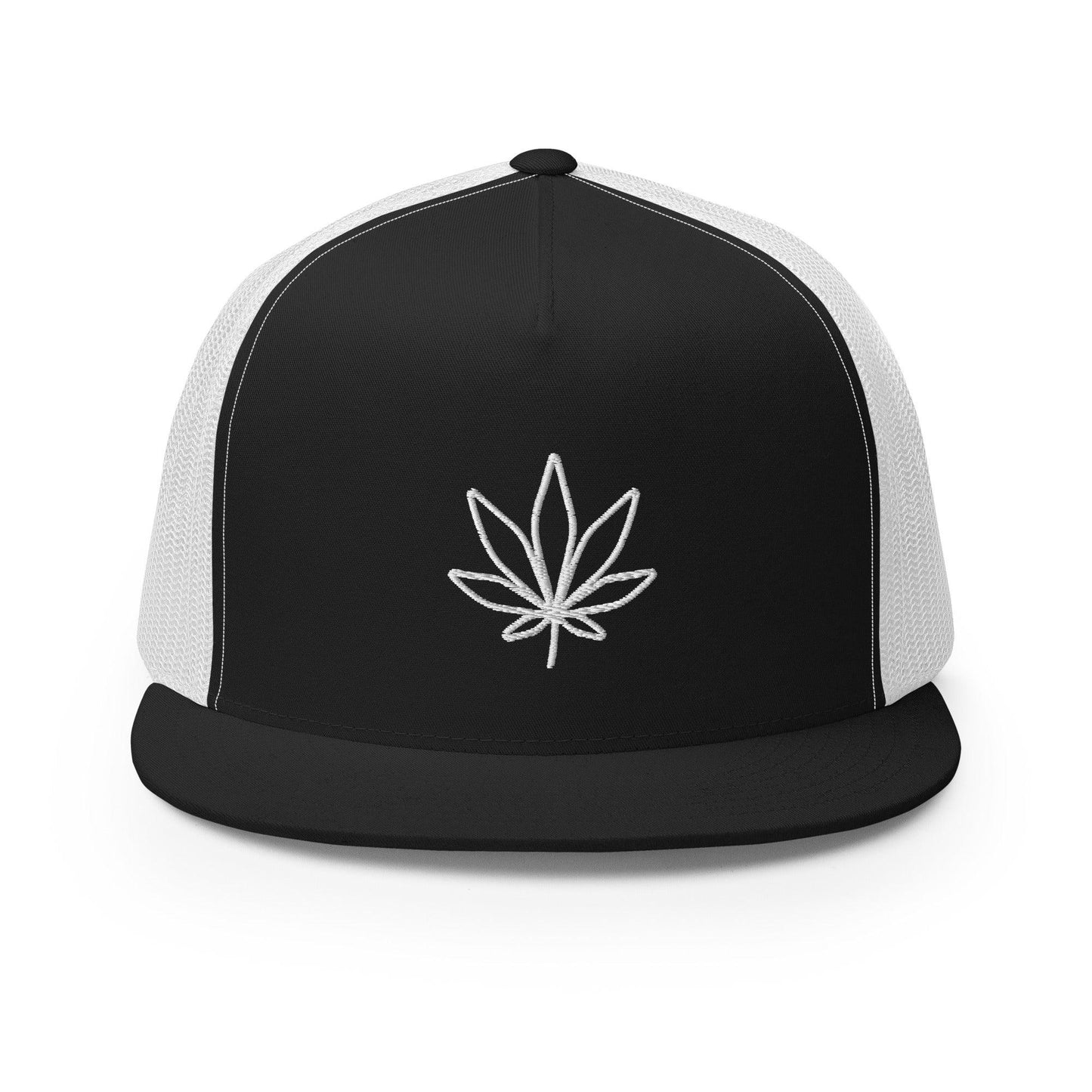 Pot Leaf Trucker Cap - Lizard Vigilante