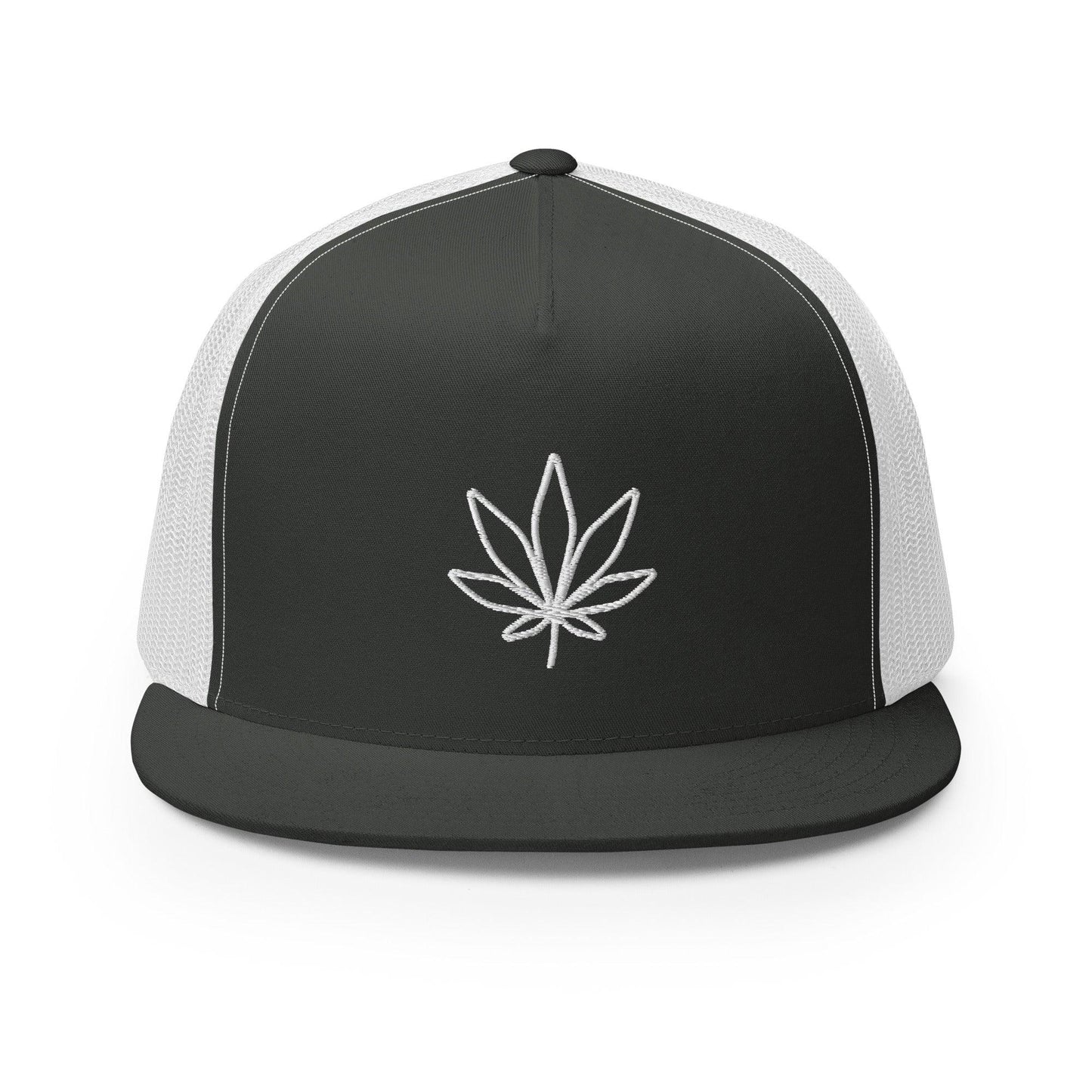 Pot Leaf Trucker Cap - Lizard Vigilante