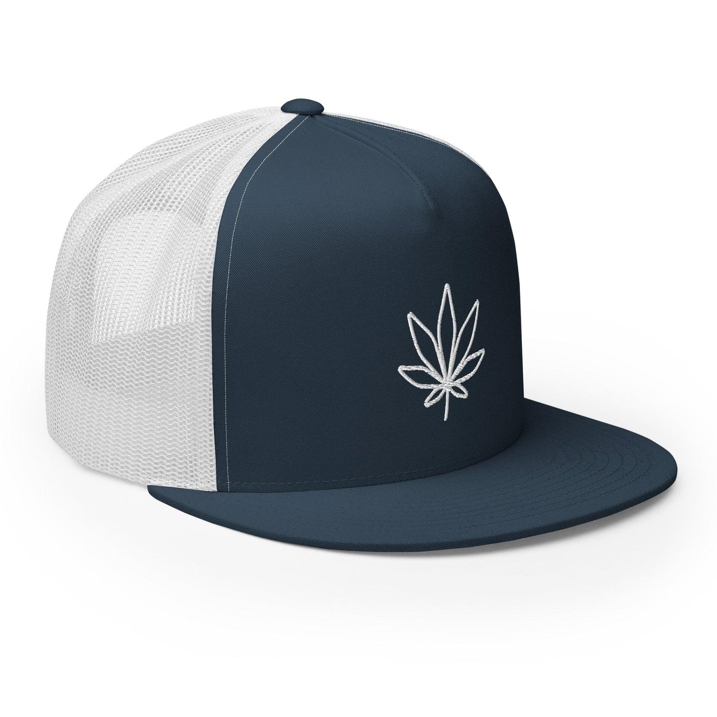 Pot Leaf Trucker Cap - Lizard Vigilante