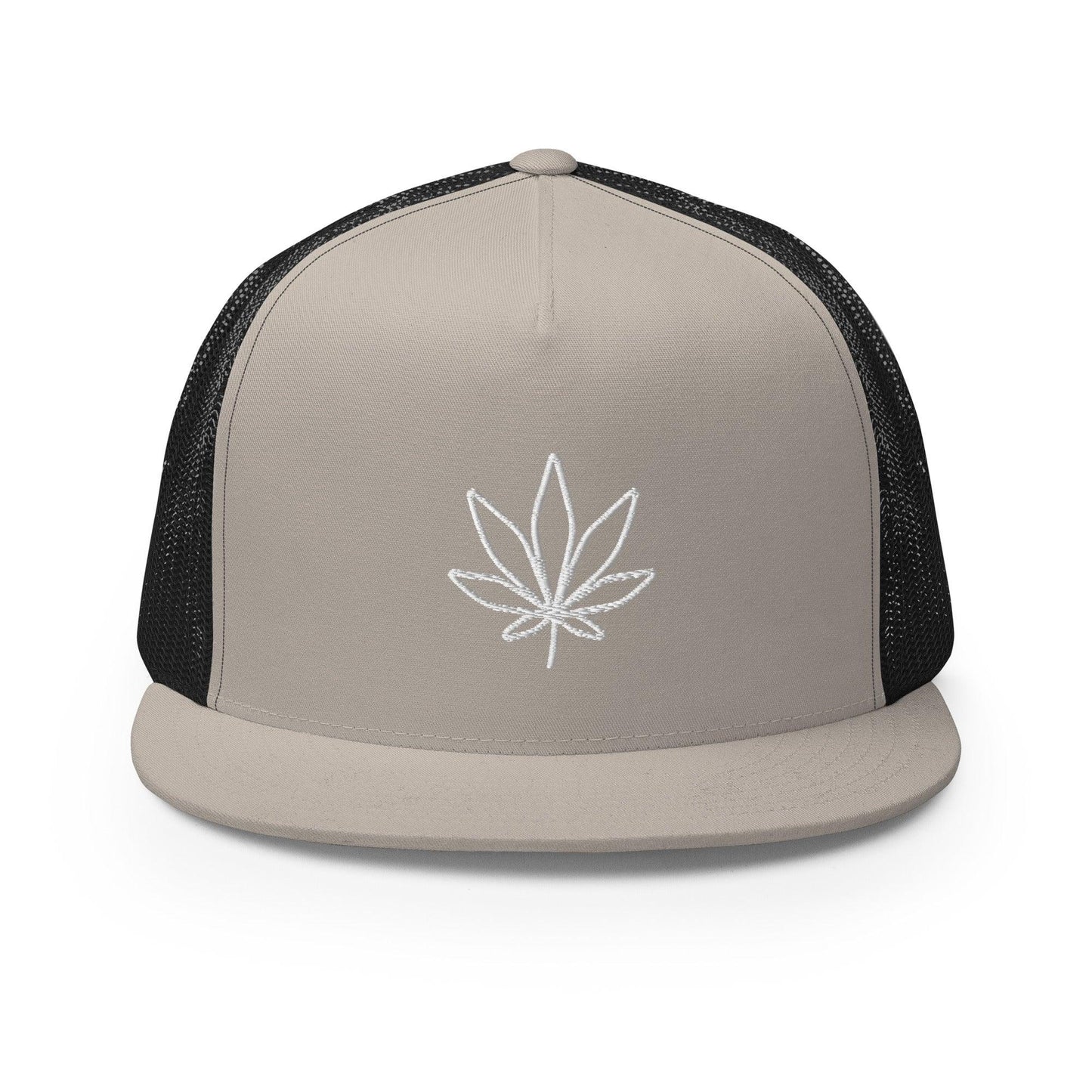 Pot Leaf Trucker Cap - Lizard Vigilante