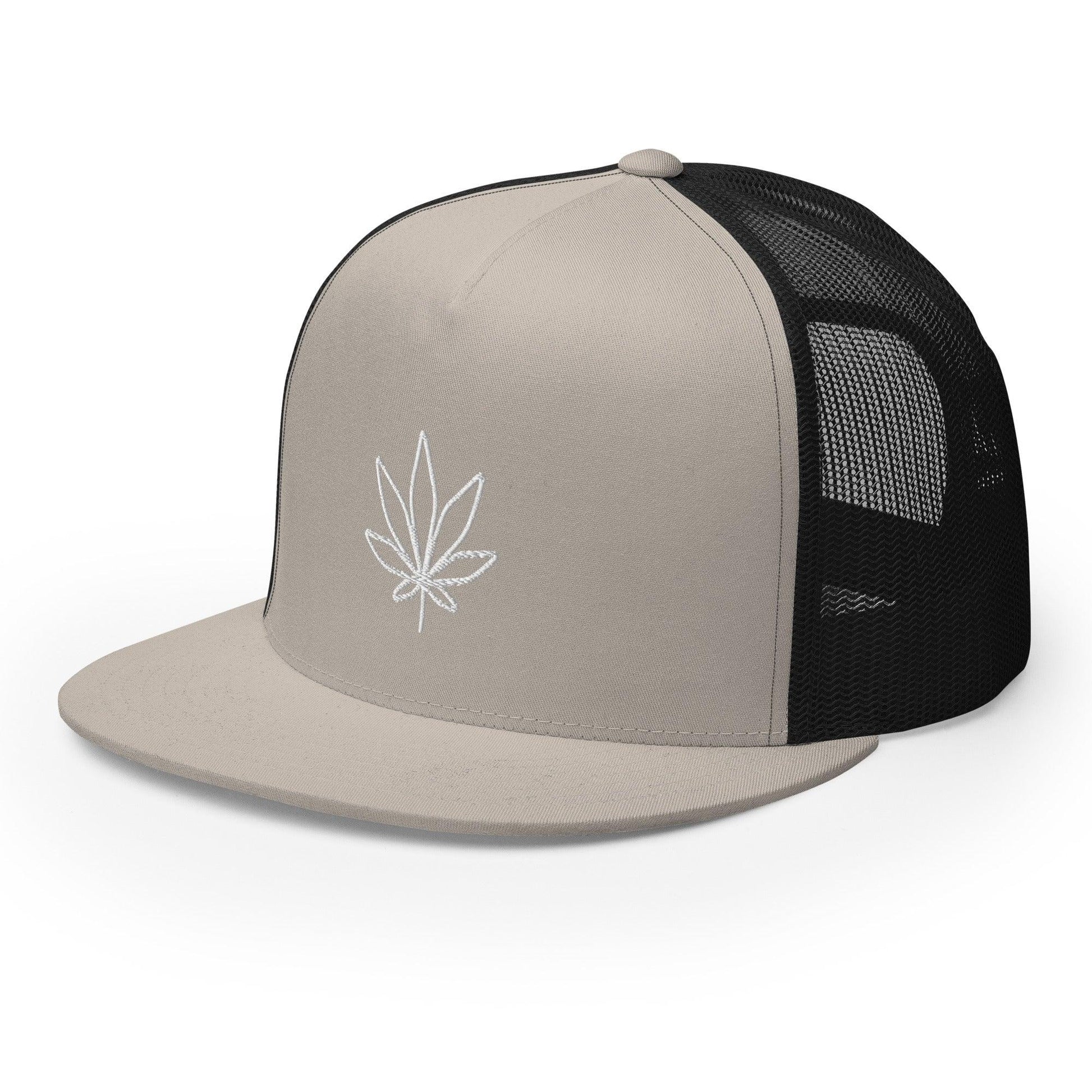 Pot Leaf Trucker Cap - Lizard Vigilante