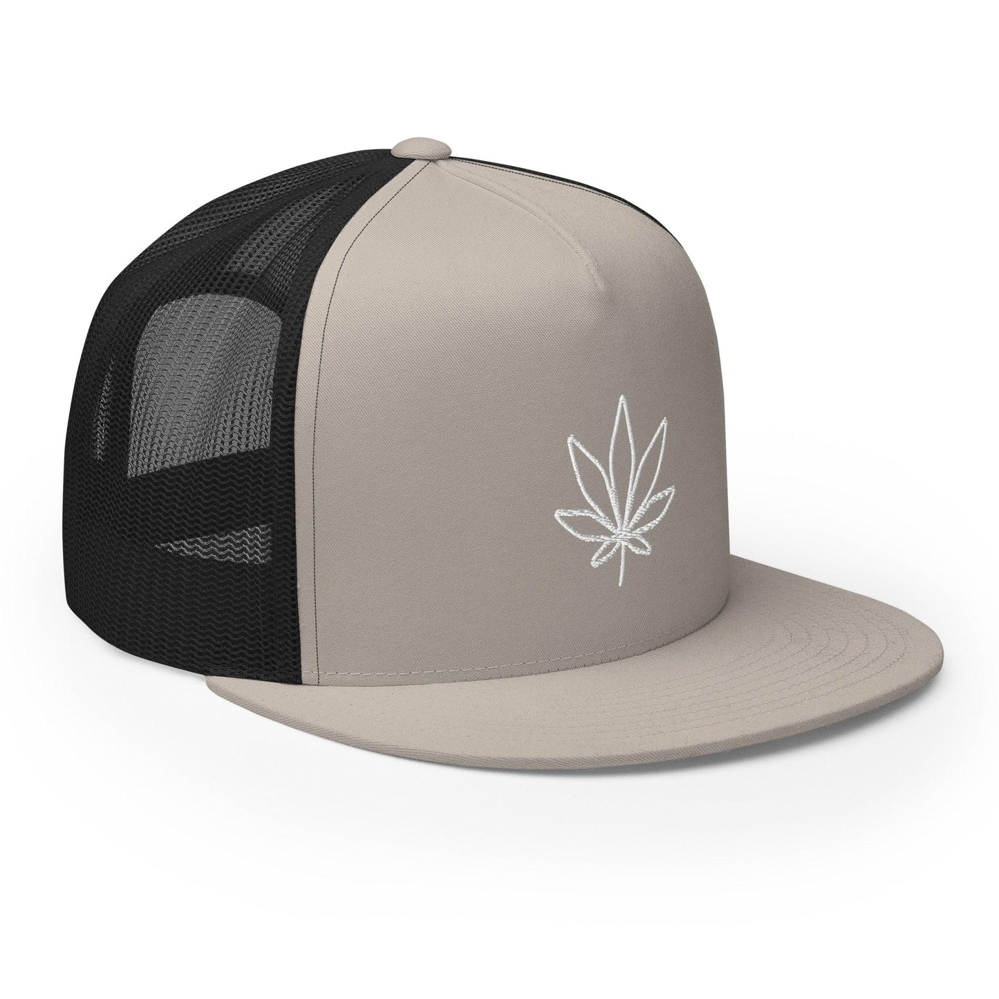 Pot Leaf Trucker Cap - Lizard Vigilante