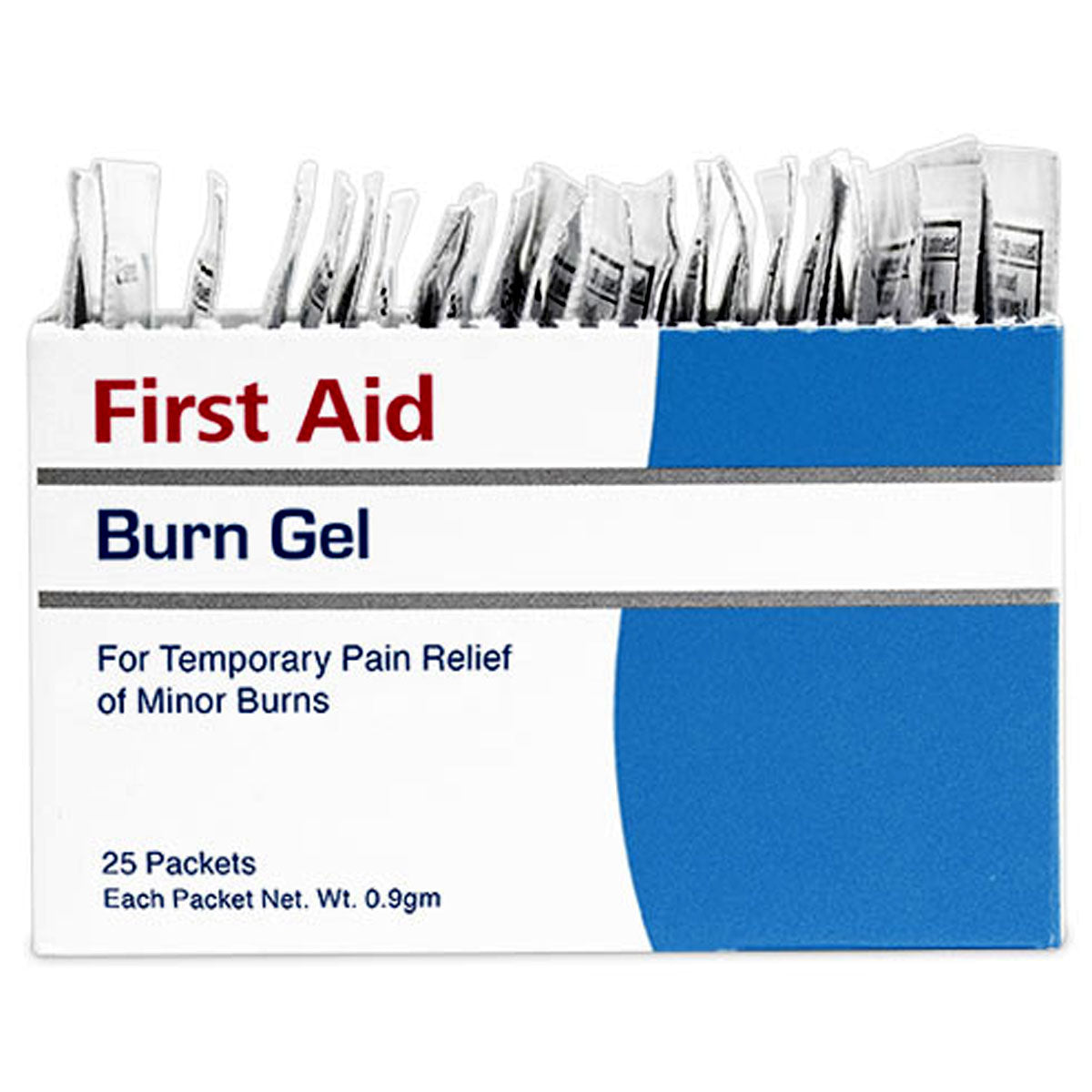 Burn Gel, .9gm Pouch, 25 per box