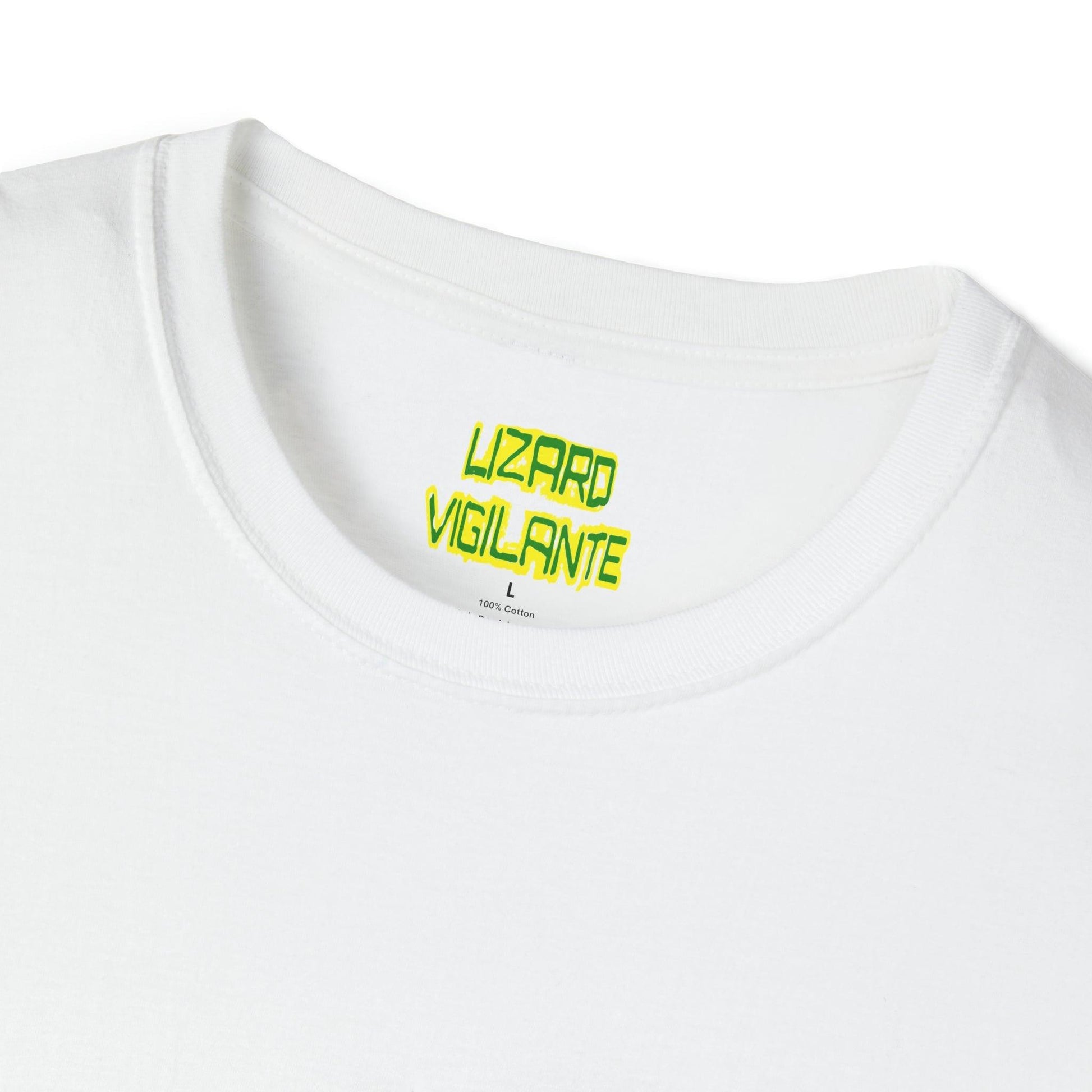 Comfortable Unisex Softstyle T-Shirt - Yellow Cornsilk - Lizard Vigilante