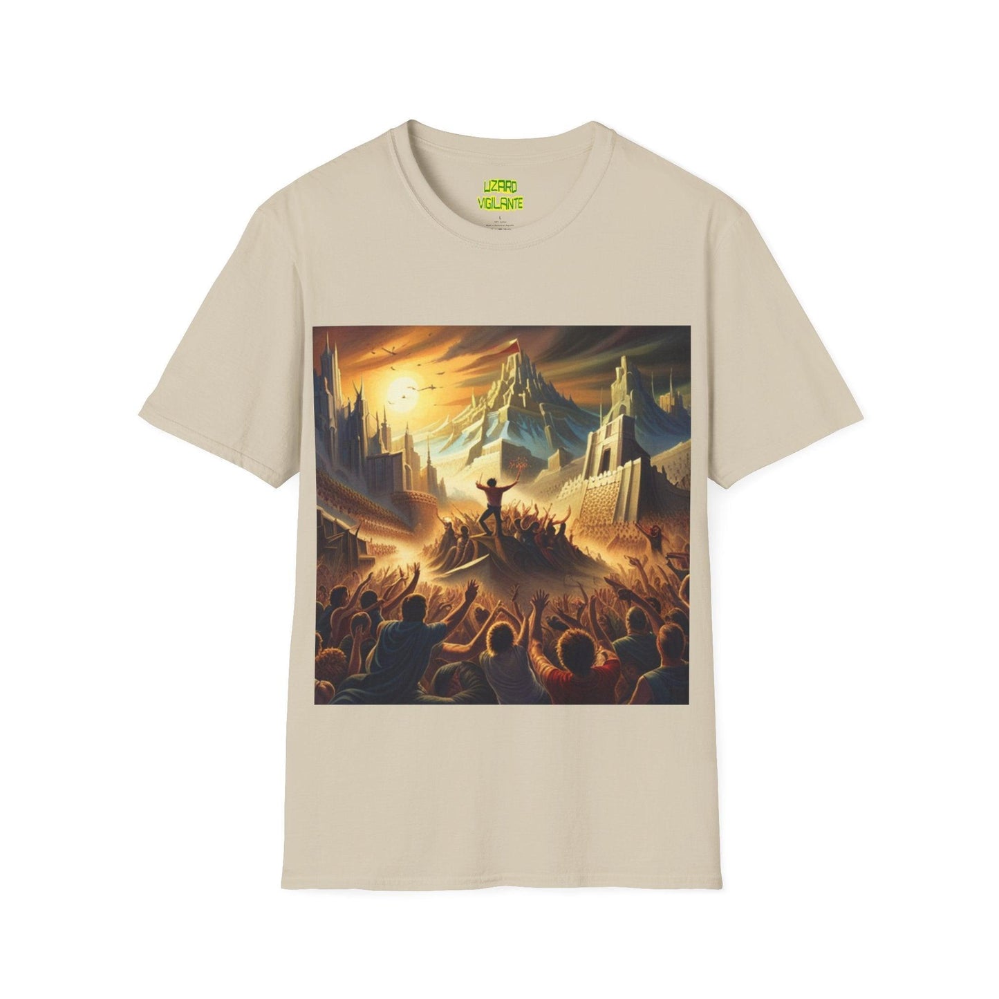 Concert Fantasy Unisex Softstyle T-Shirt - Lizard Vigilante