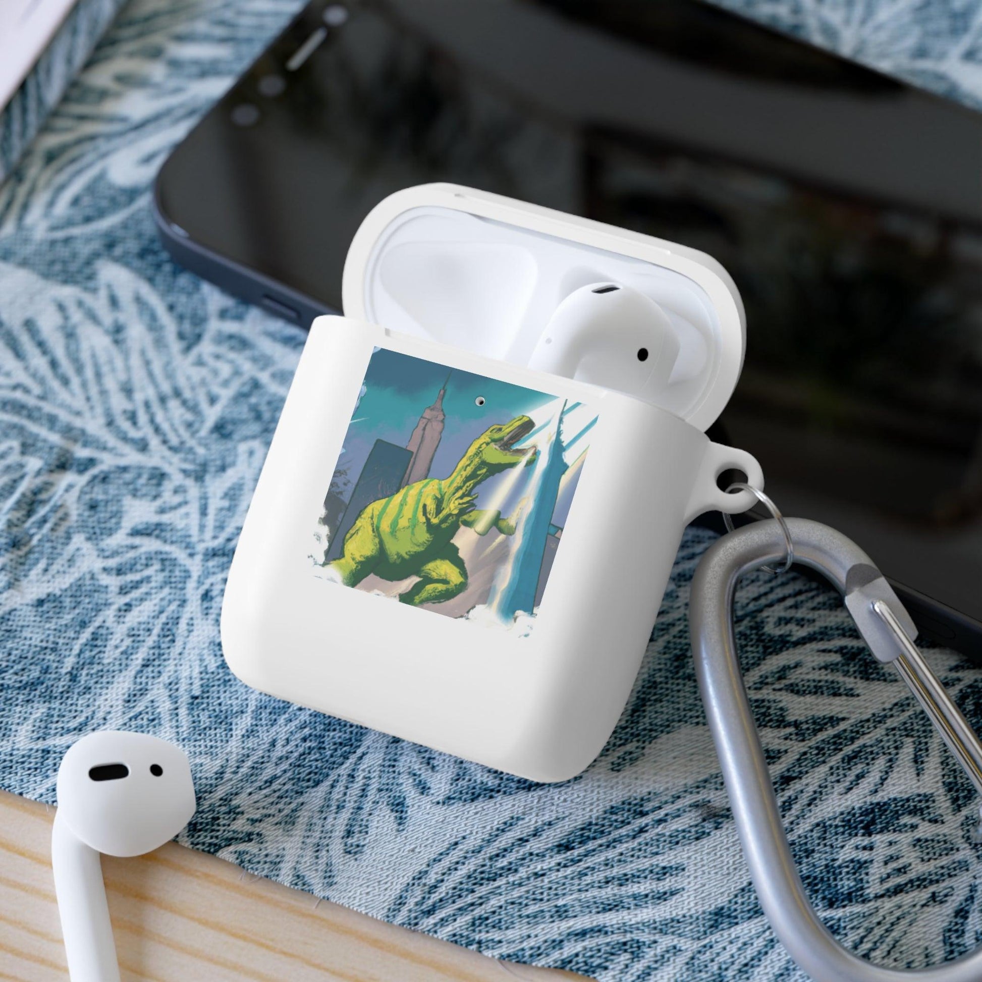 Prehistorcity AirPods and AirPods Pro Case Cover - Lizard Vigilante