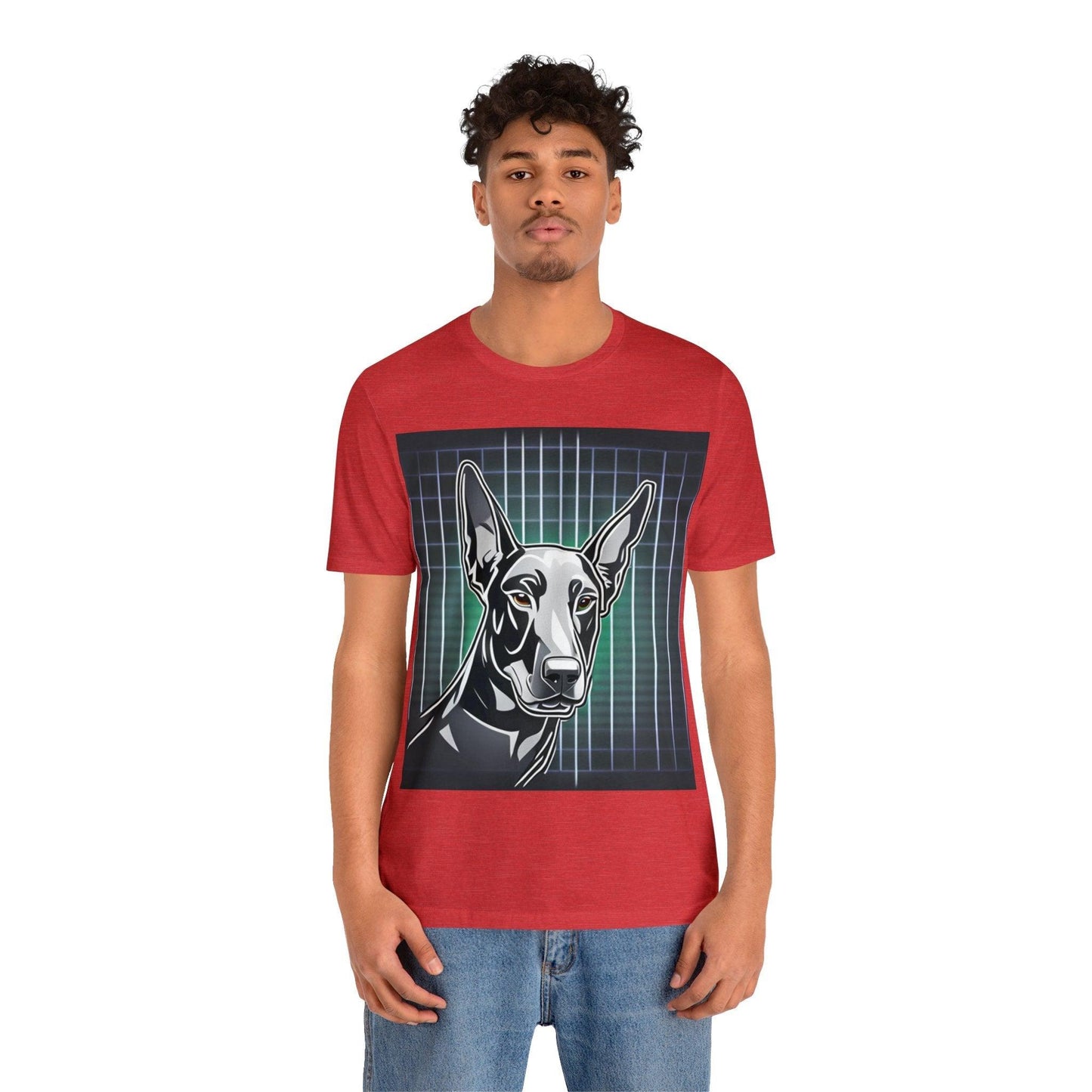 Doberman Graf Unisex Jersey Short Sleeve Tee - Lizard Vigilante