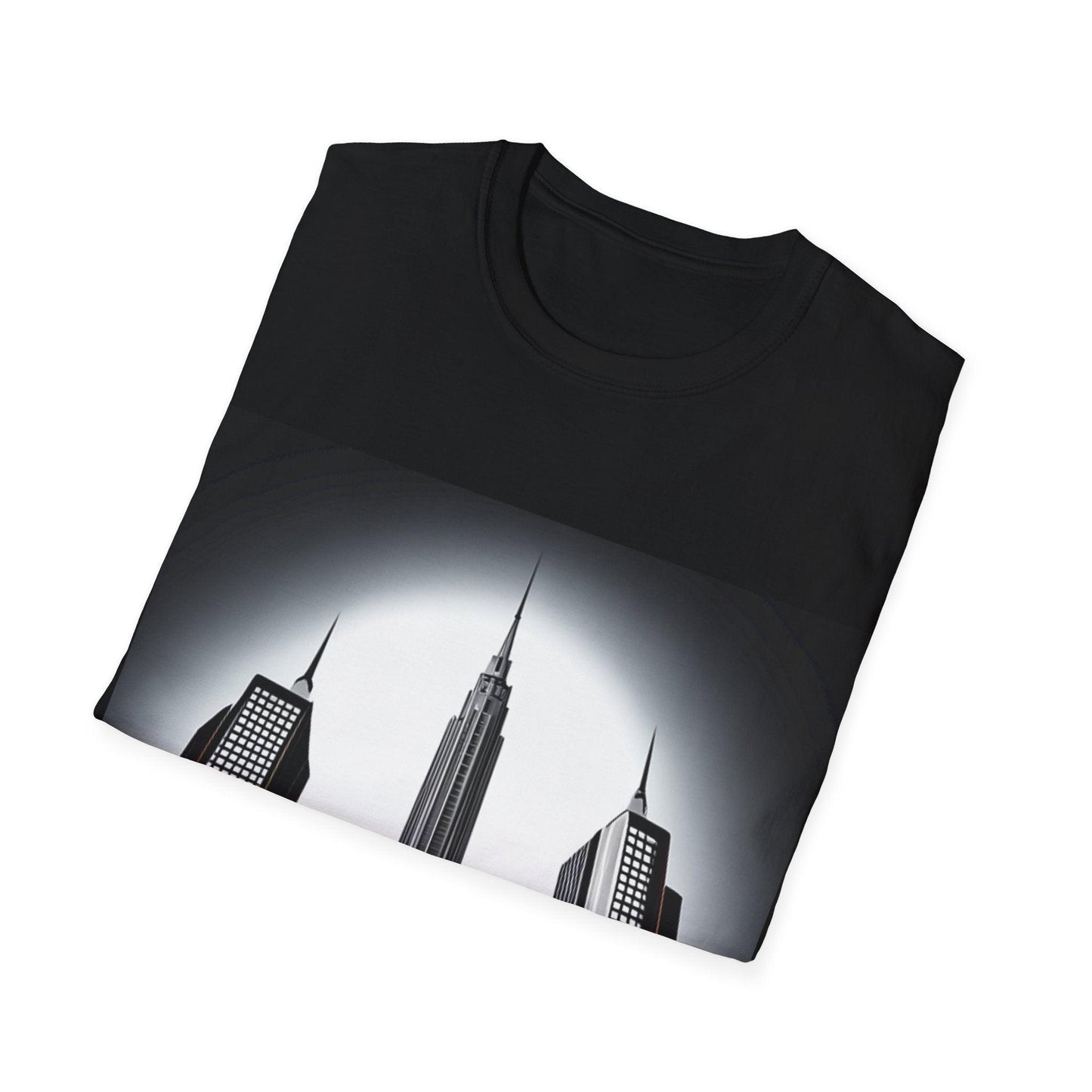 The Three Tallest Buildings Unisex Softstyle T-Shirt - Lizard Vigilante