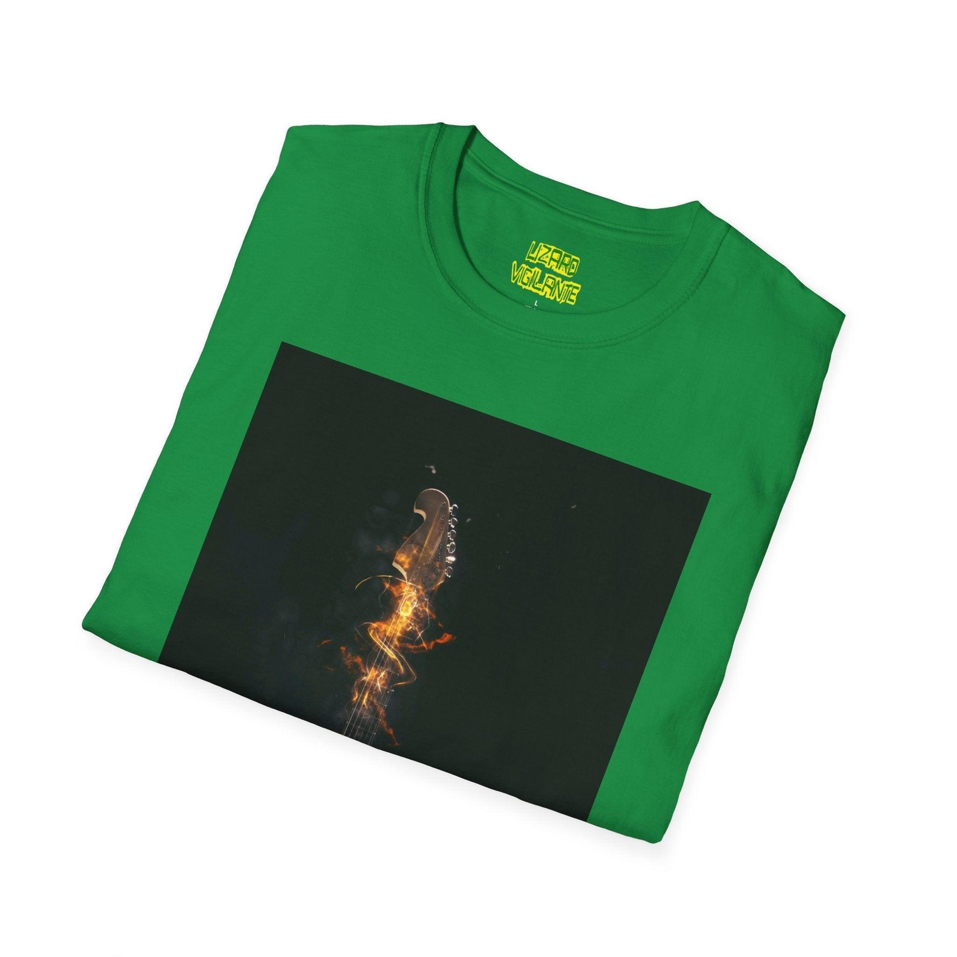 Neck Burn Unisex Softstyle T-Shirt - Lizard Vigilante